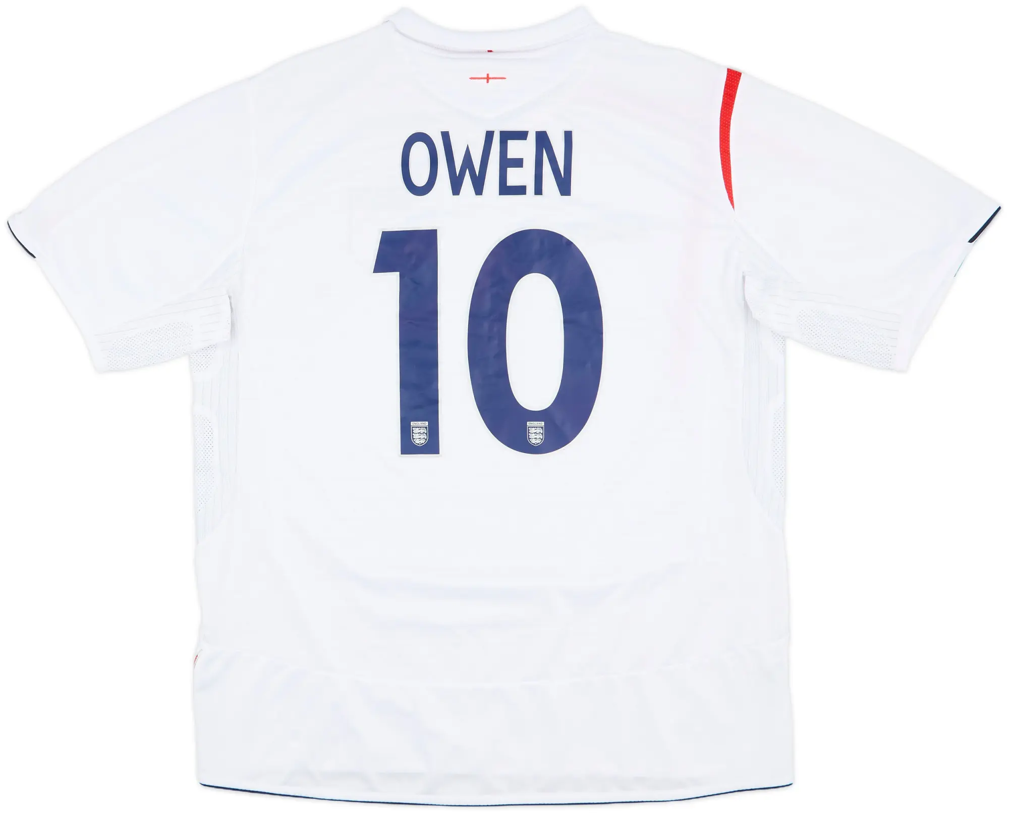 2005-07 England Home Shirt Owen #10 - 7/10 - (XL)