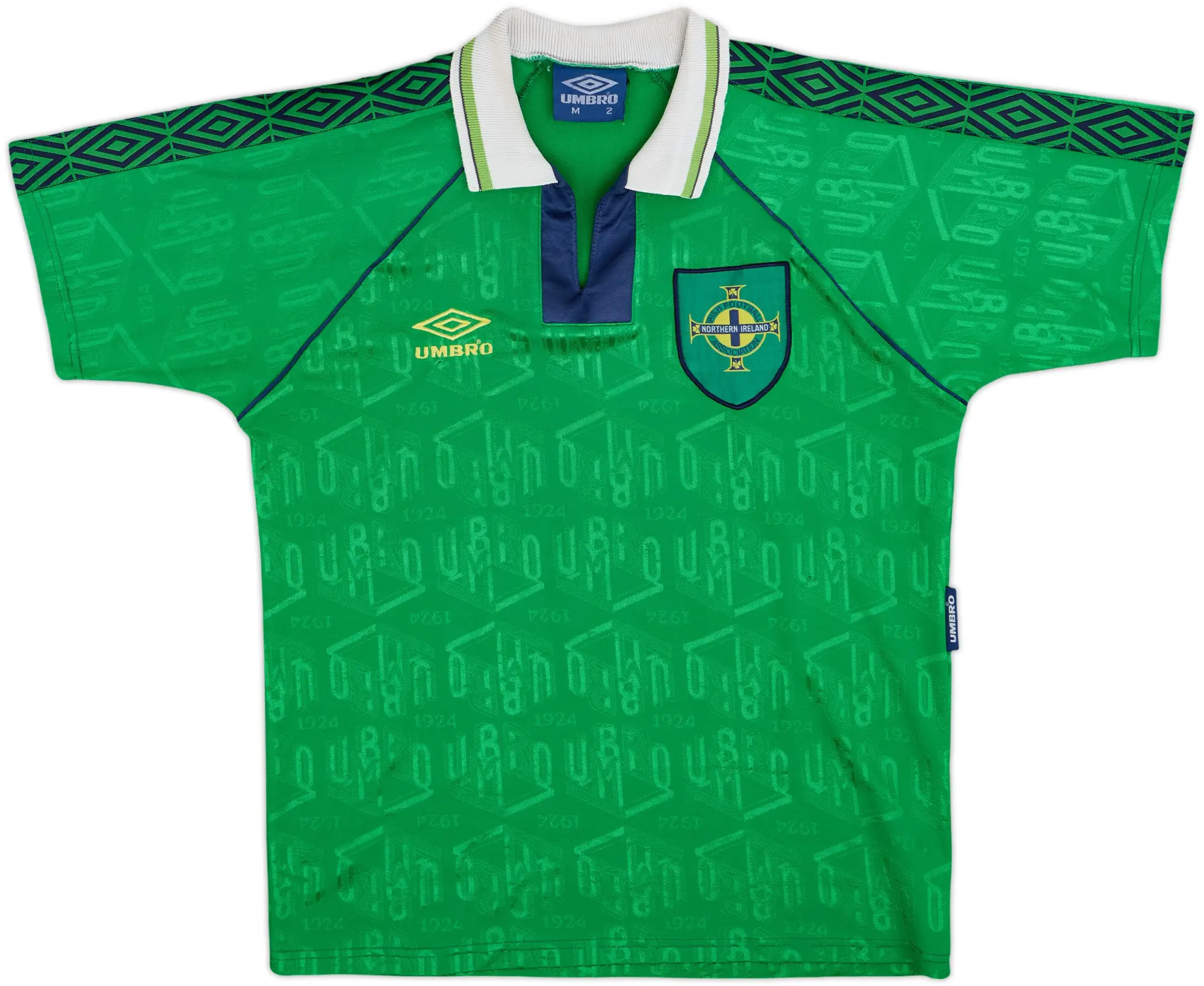 1994 Northern Ireland Prototype Home Shirt - 6/10 - (M)
