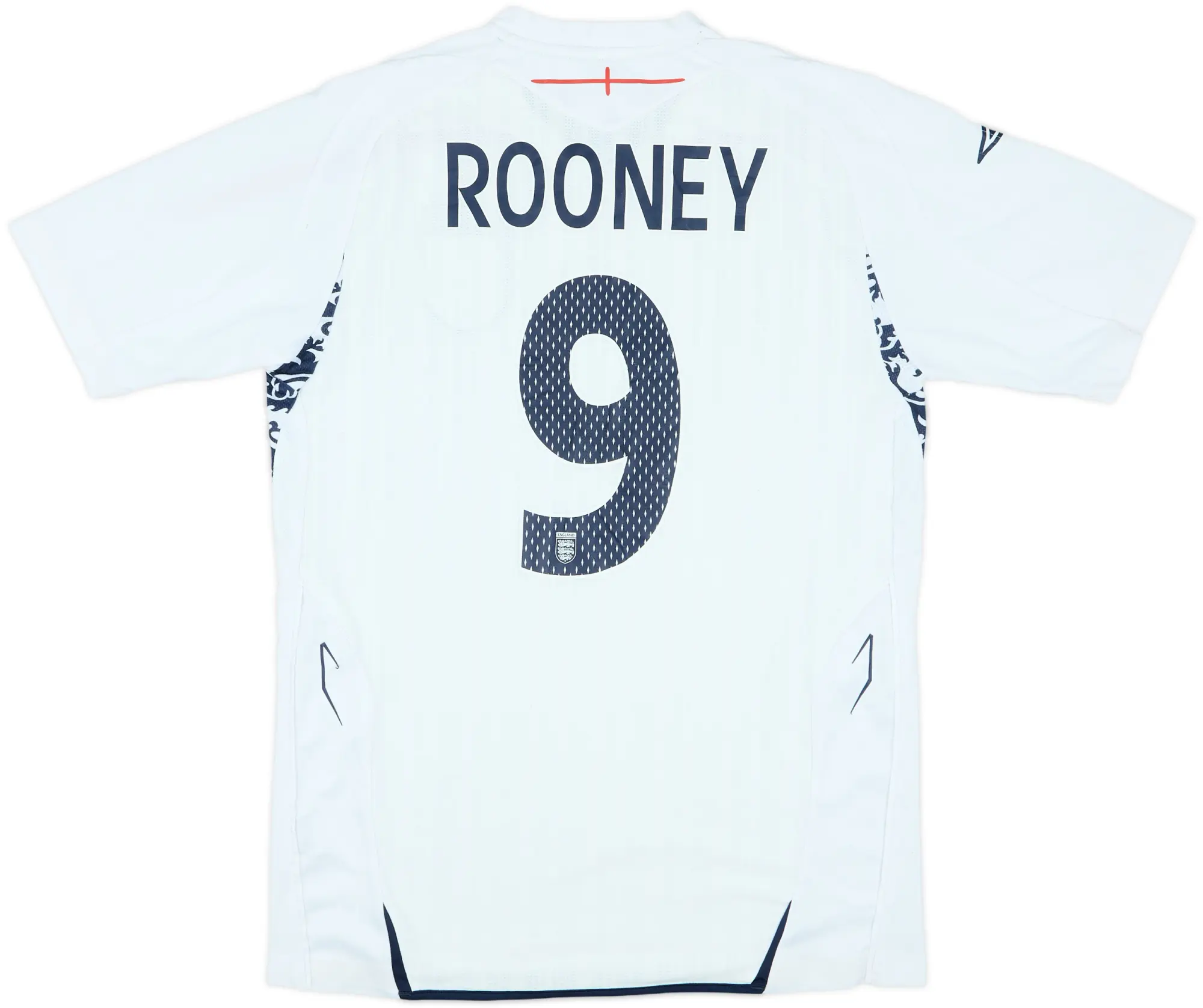 2007-09 England Home Shirt Rooney #10 - 5/10 - (S)