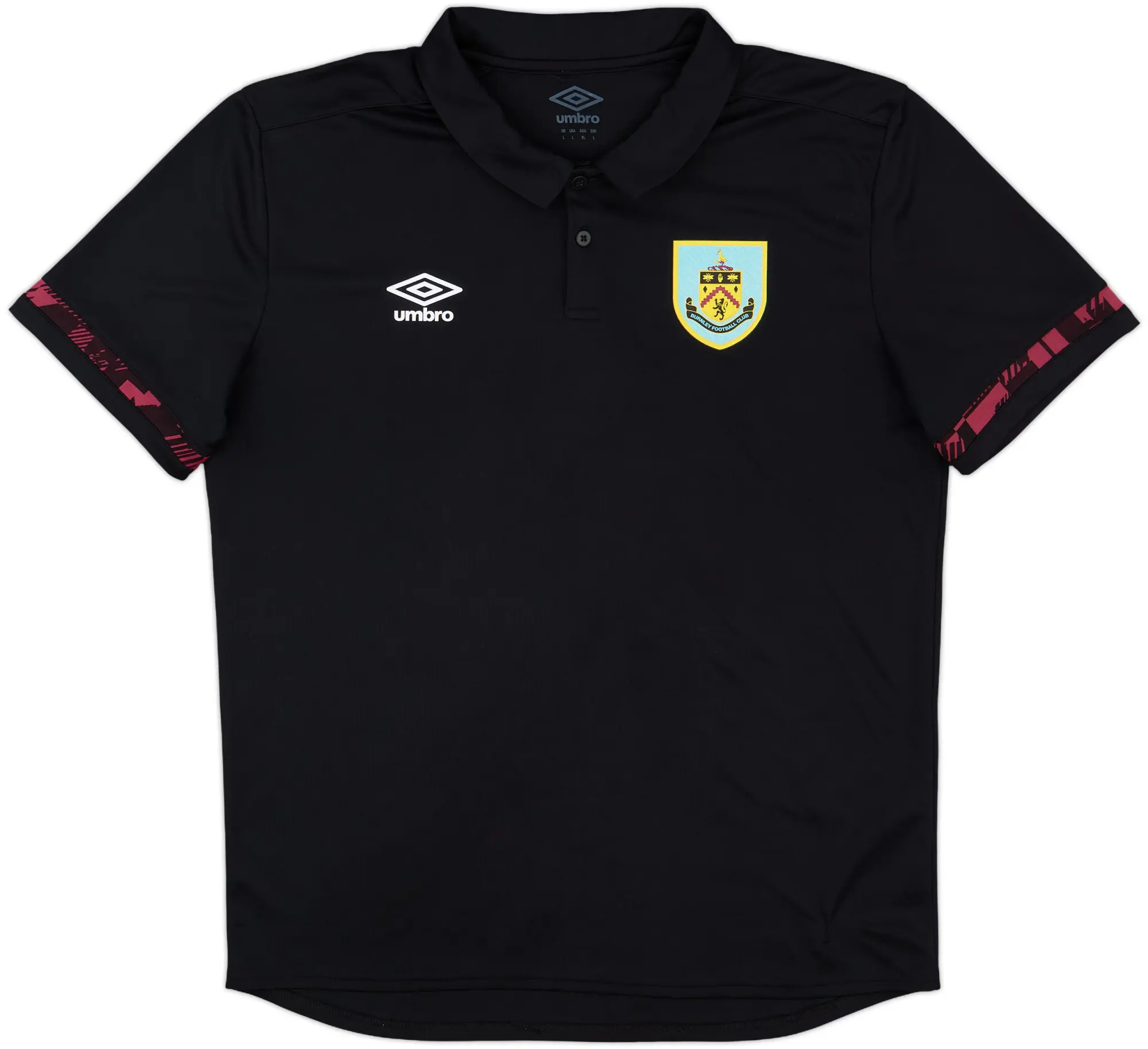 2015-16 Burnley Umbro Polo Shirt - 9/10 - (L)