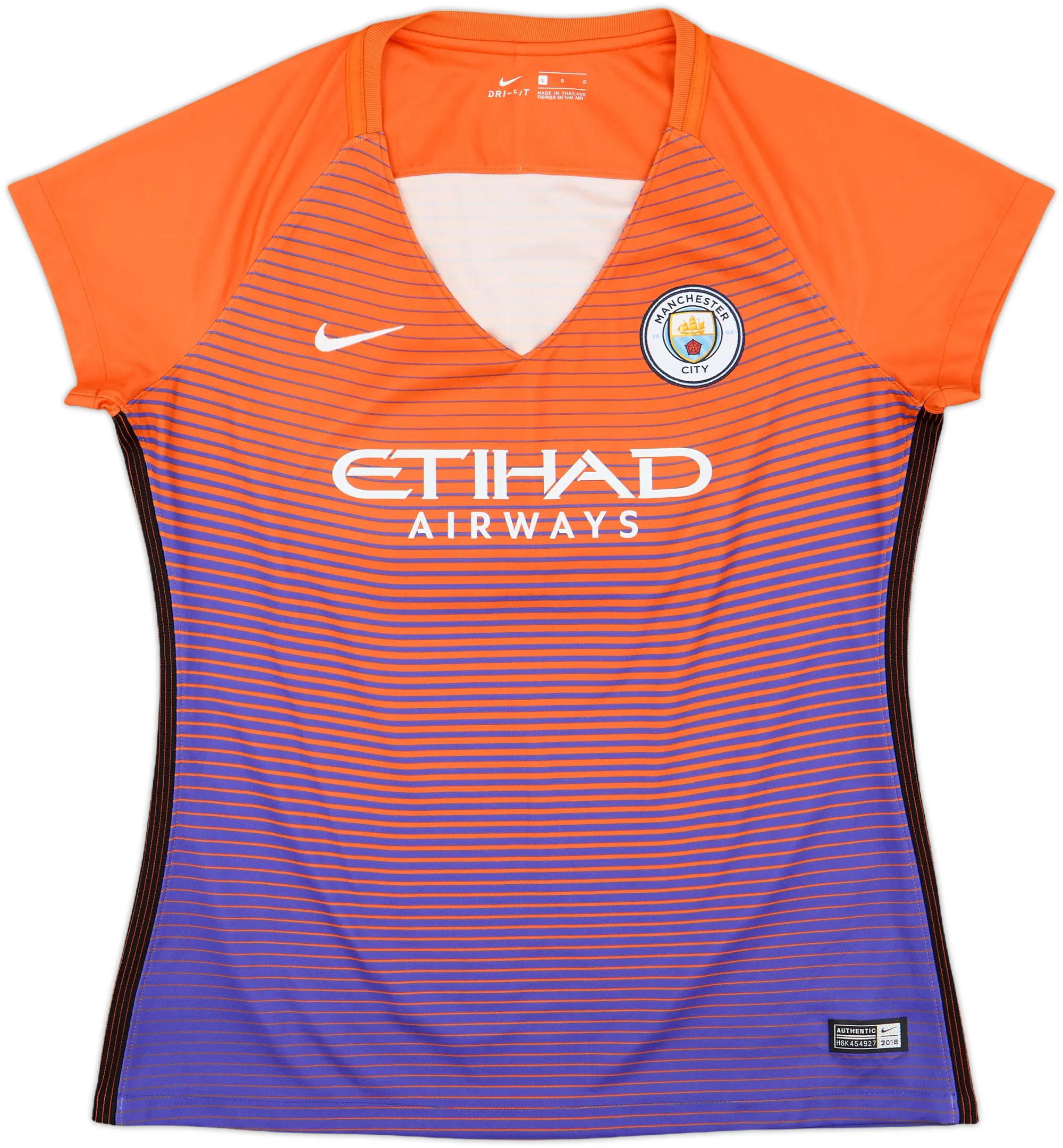 2016-17 Manchester City Third Shirt - 9/10 - (Women's L)