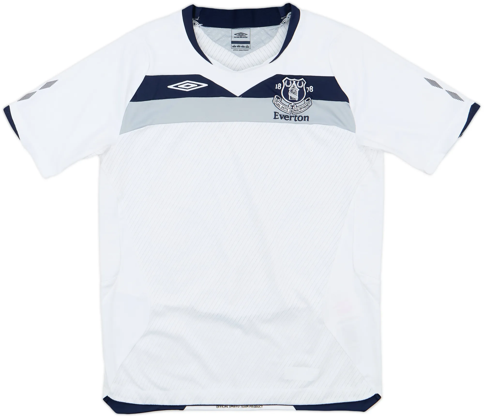 Umbro Everton Boys SS Away Shirt 2008/09