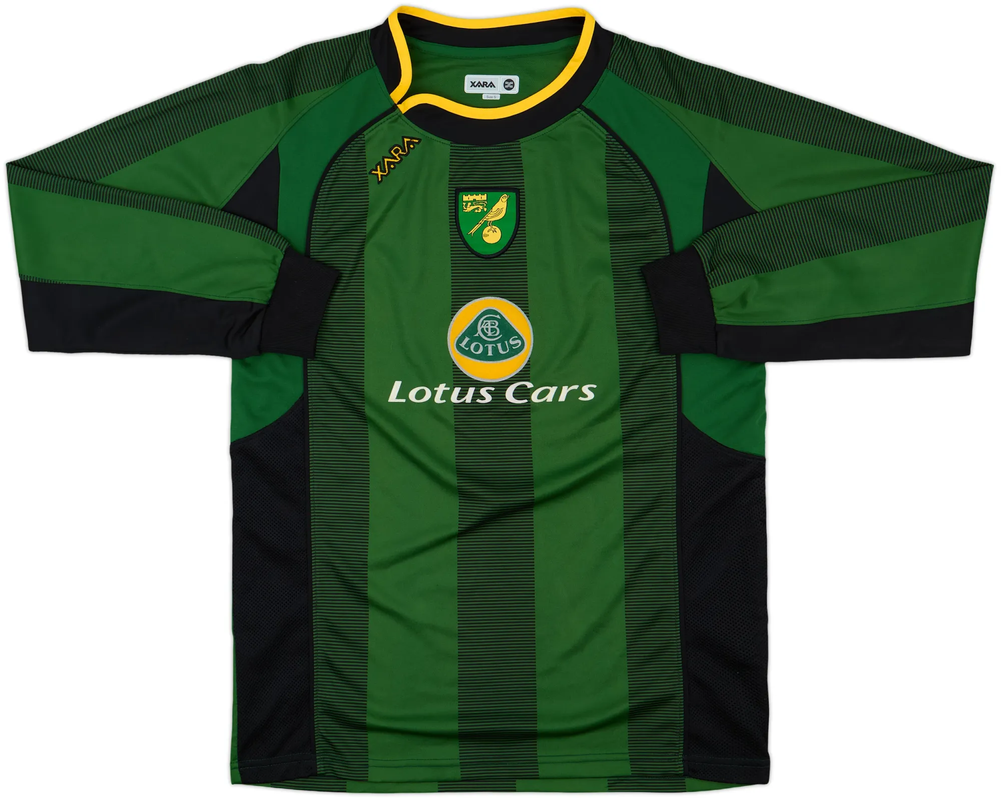 Away Norwich City Mens LS Away Shirt 2004/06