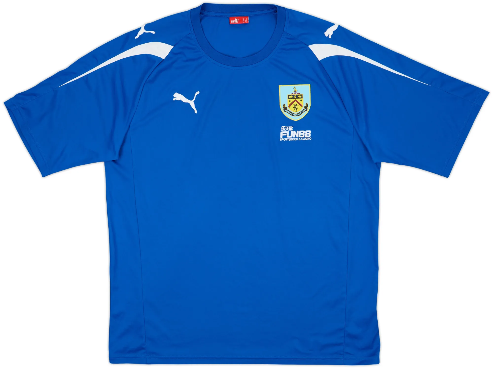 Puma Burnley Mens SS Home Shirt 2010/11