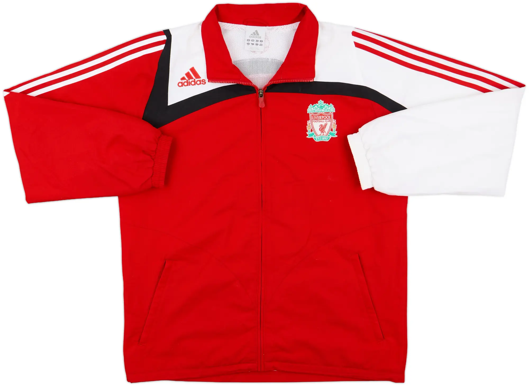 2007-08 Liverpool adidas Track Jacket - 7/10 - (L)