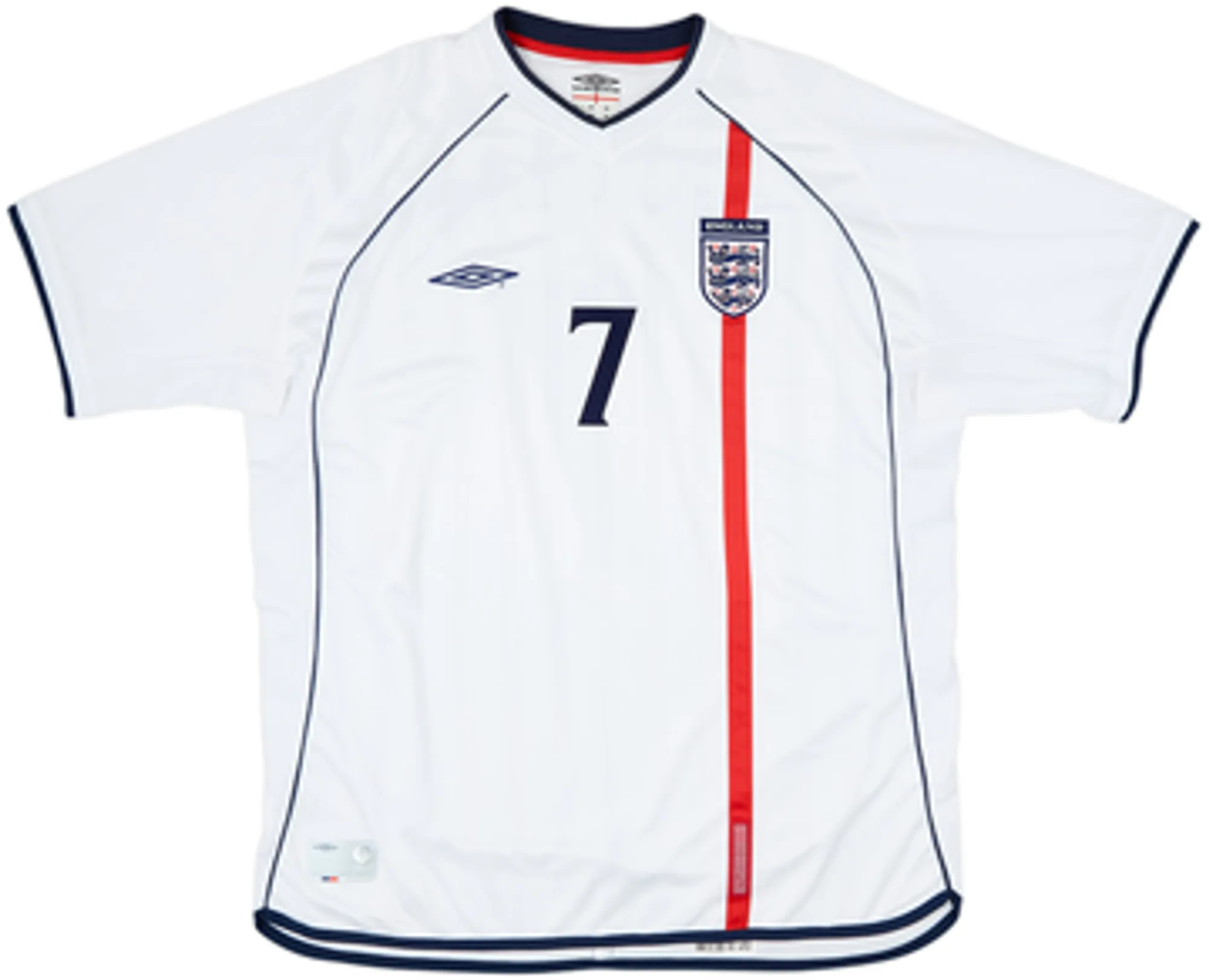 Umbro England Mens SS Home Shirt 2001