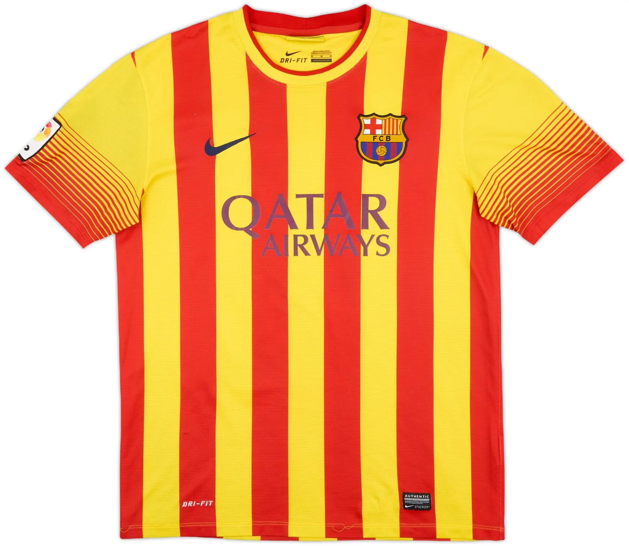 Nike Barcelona Mens SS Away Shirt 2013/15