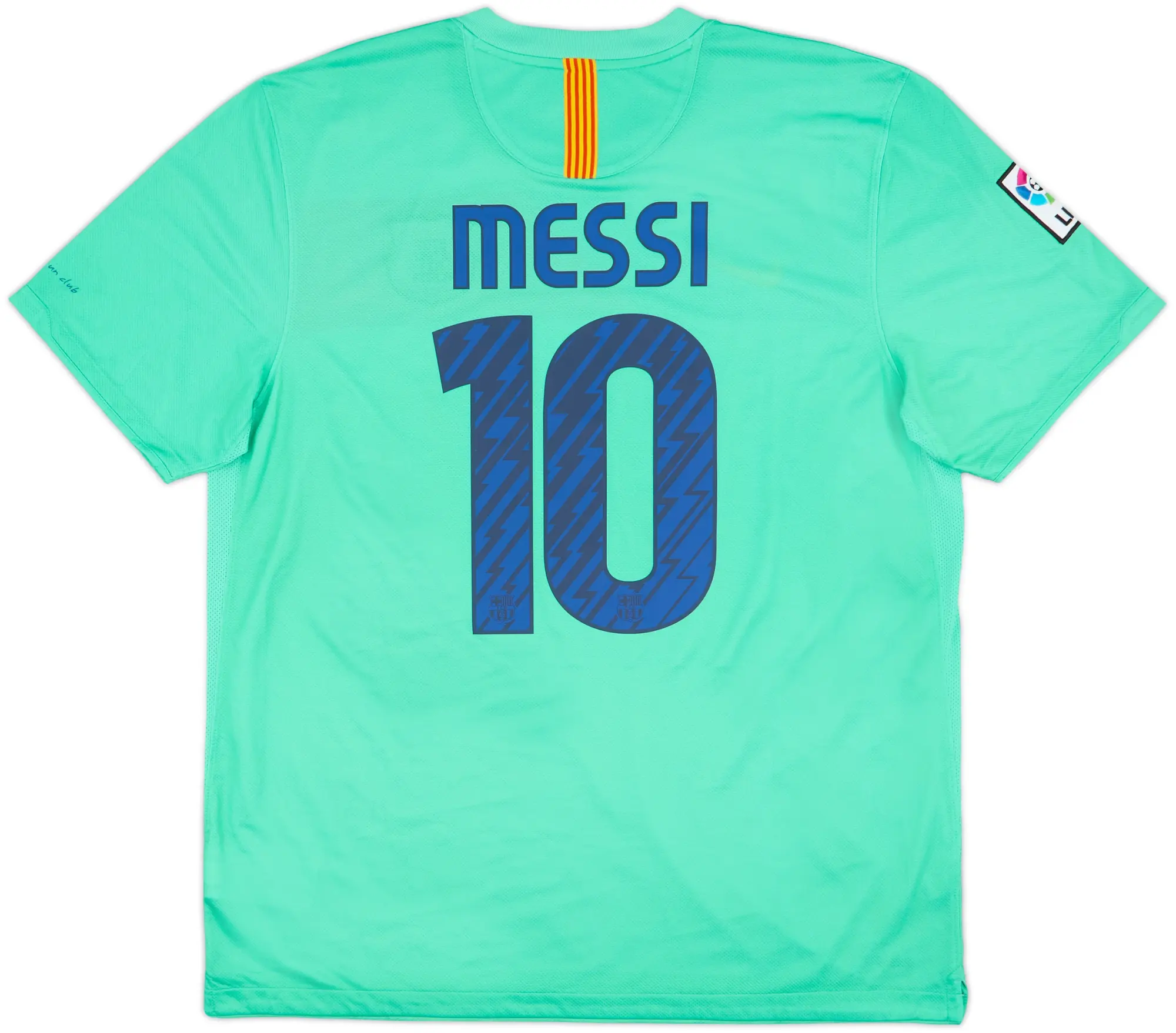2010-11 Barcelona Away Shirt Messi #10 - 6/10 - (XL)