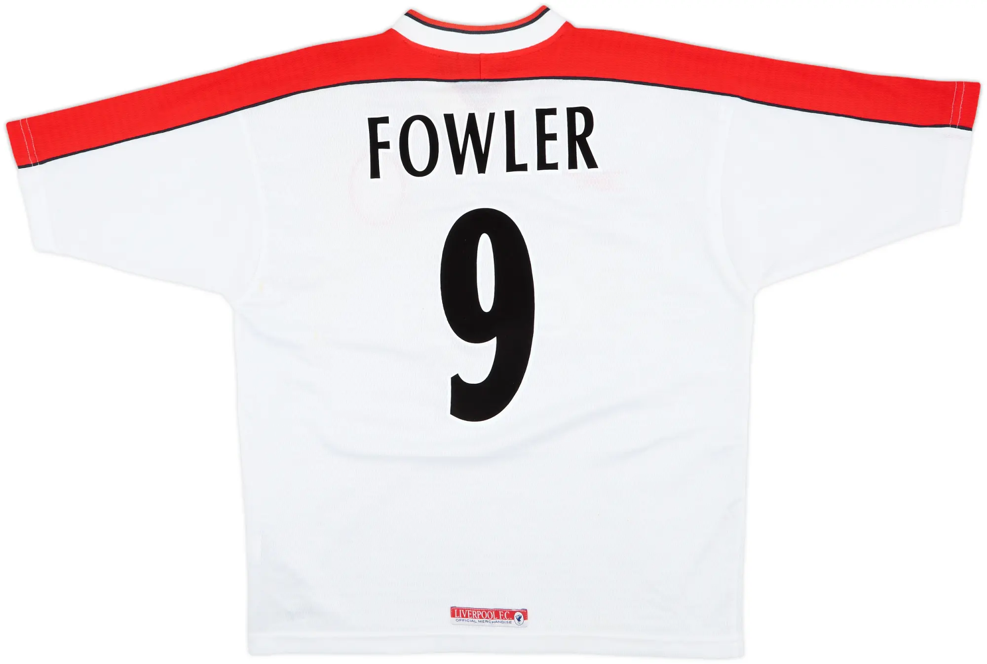 1998-99 Liverpool Away Shirt Fowler #9 - 5/10 - (L)