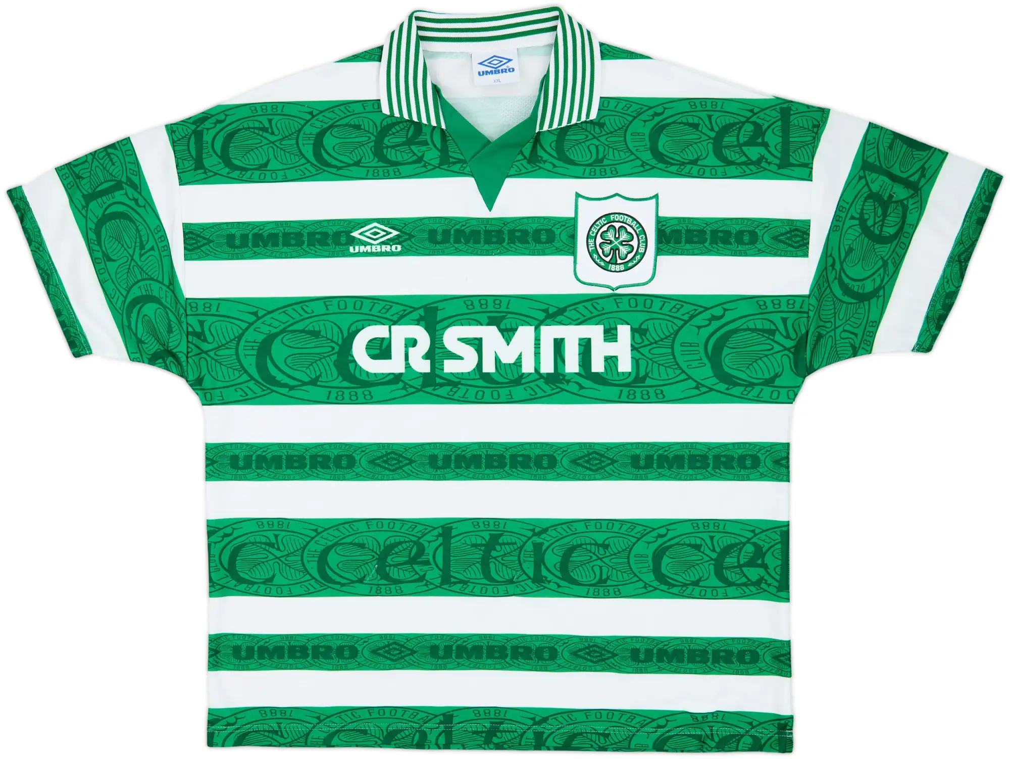 1995-97 Celtic Home Shirt - 8/10 - (XXL)