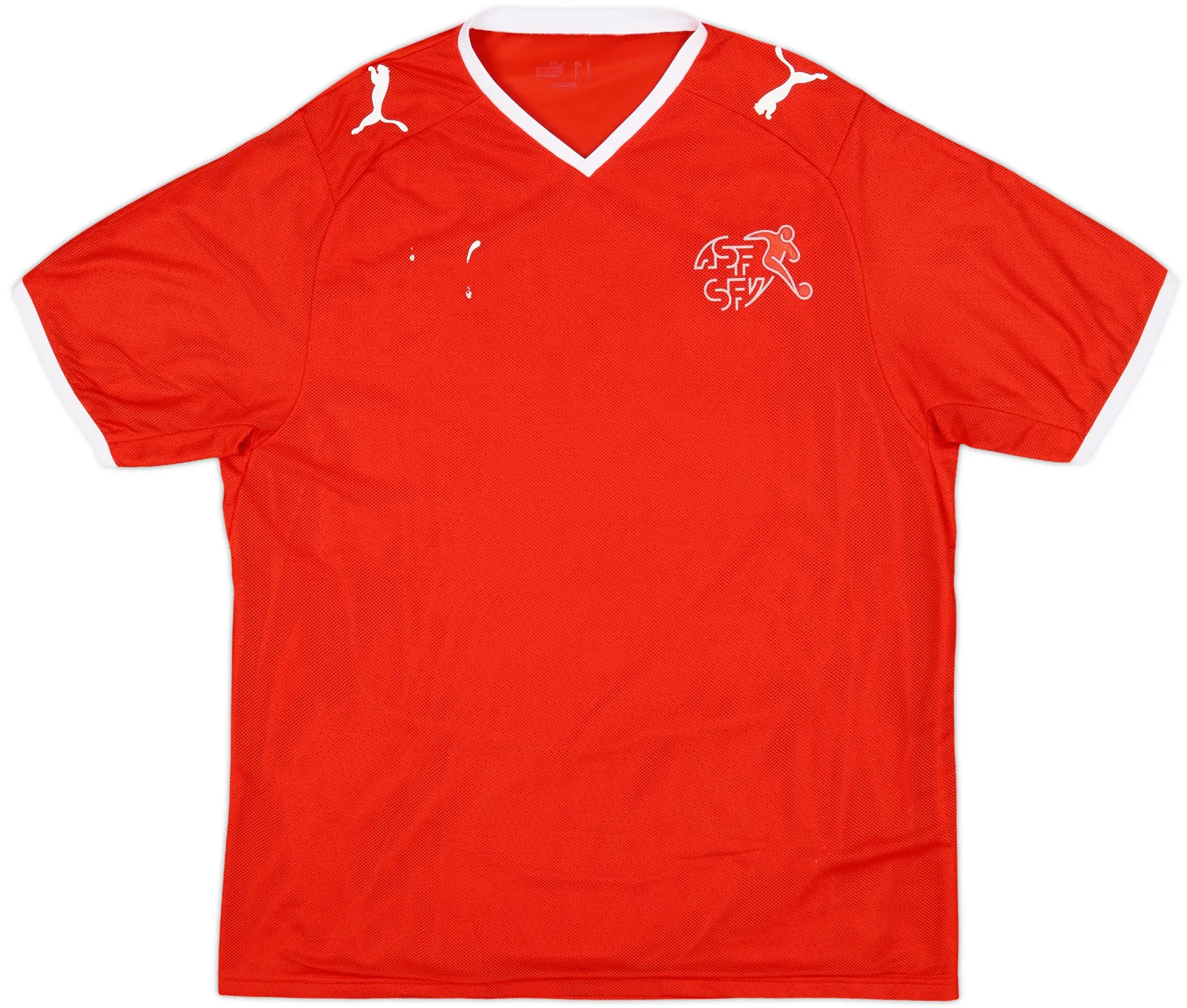 2008-10 Switzerland Home Shirt - 4/10 - (L)