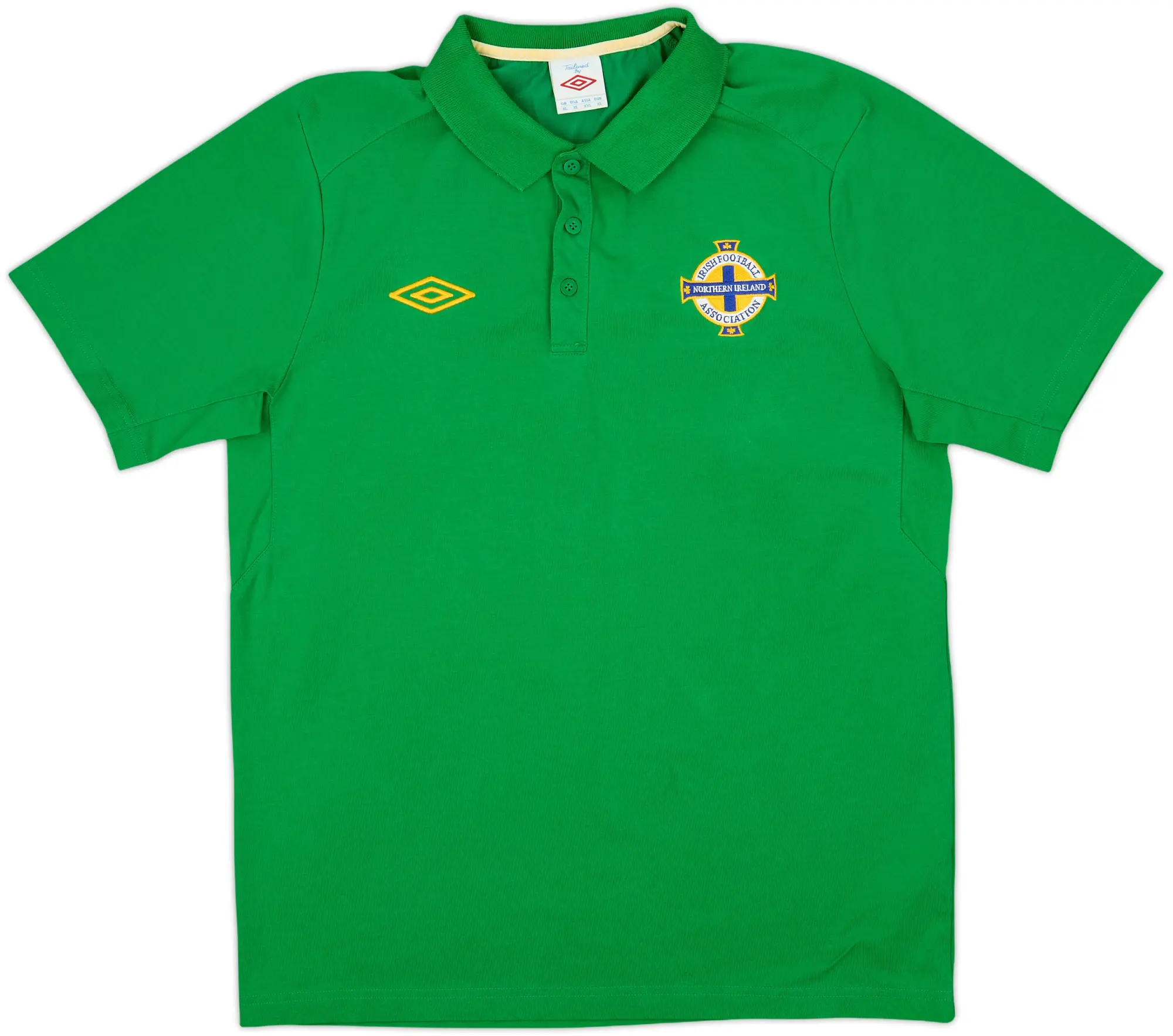 2010-12 Northern Ireland Umbro Polo Shirt - 9/10 - (XL)