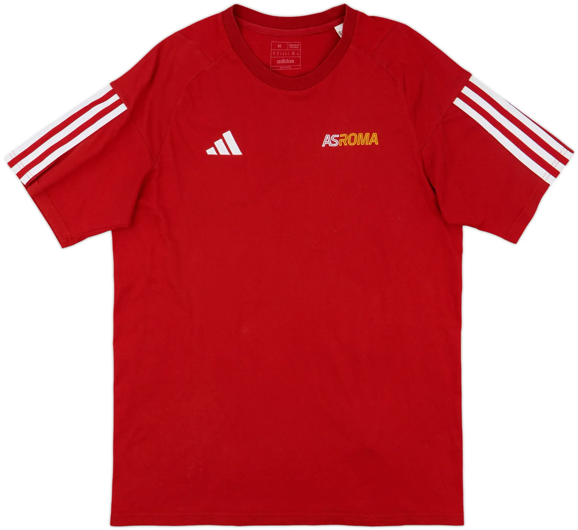 2023-24 Roma adidas Cotton Tee - 9/10 - (M)