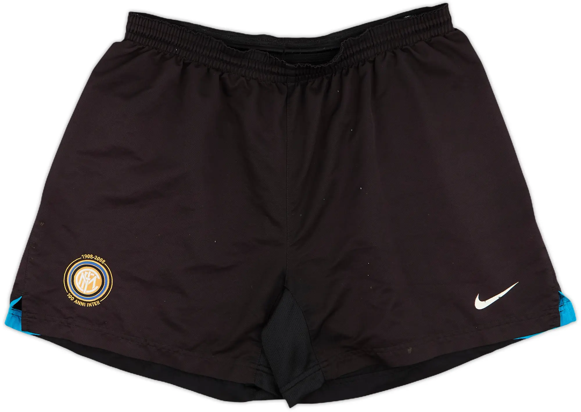 2007-08 Inter Milan Centenary Away Shorts - 5/10 - (XL)