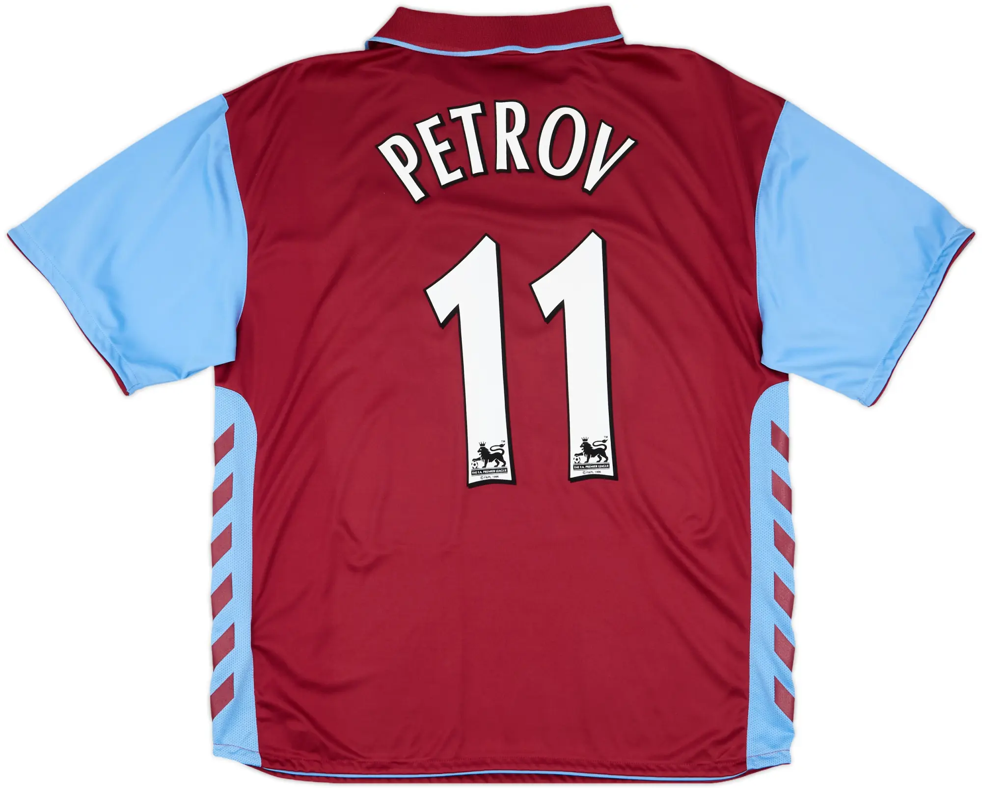 2006-07 Aston Villa Home Shirt Petrov #11 - 9/10 - (XL)