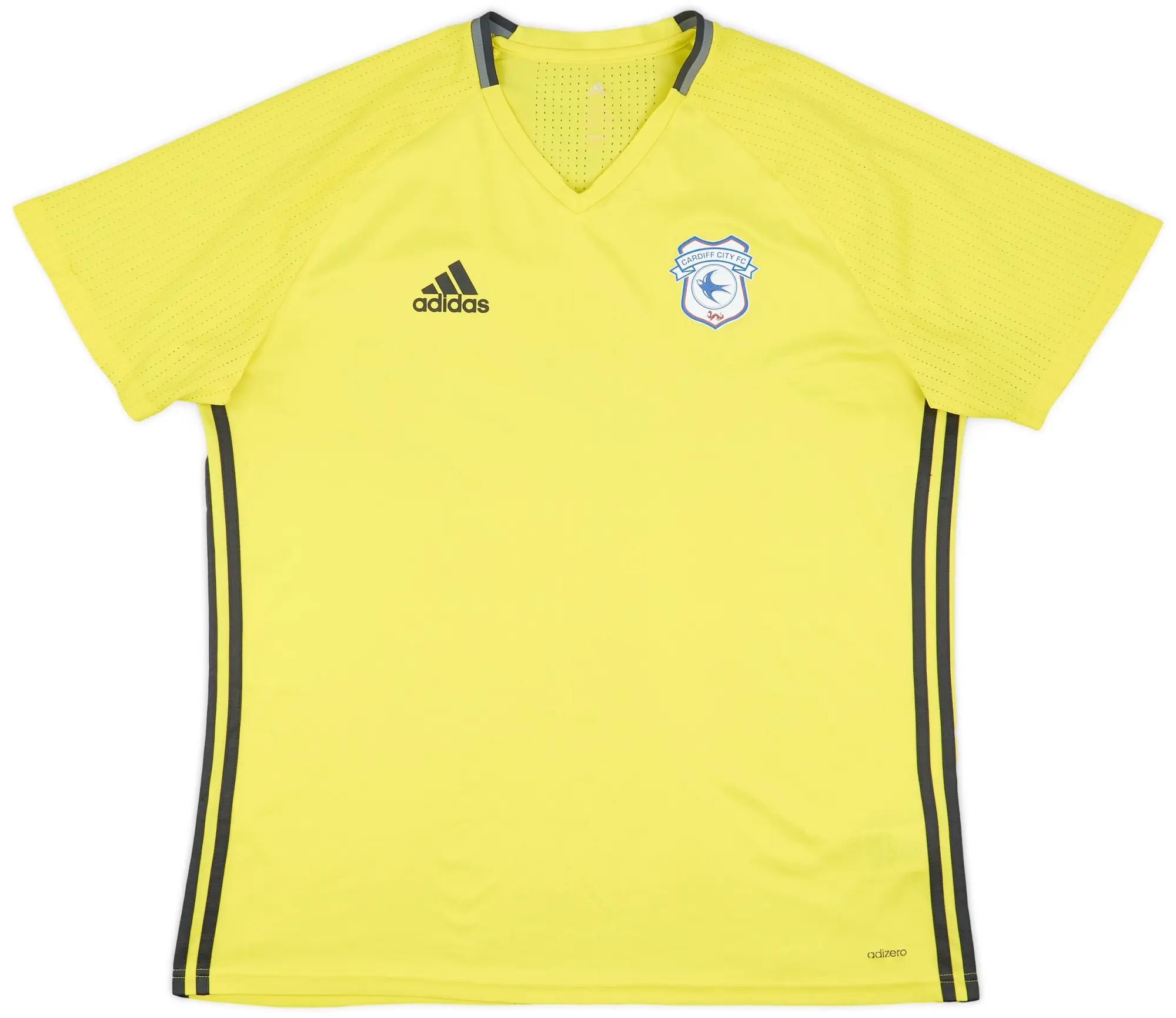 2015-16 Cardiff adidas Training Shirt - 8/10 - (XL)