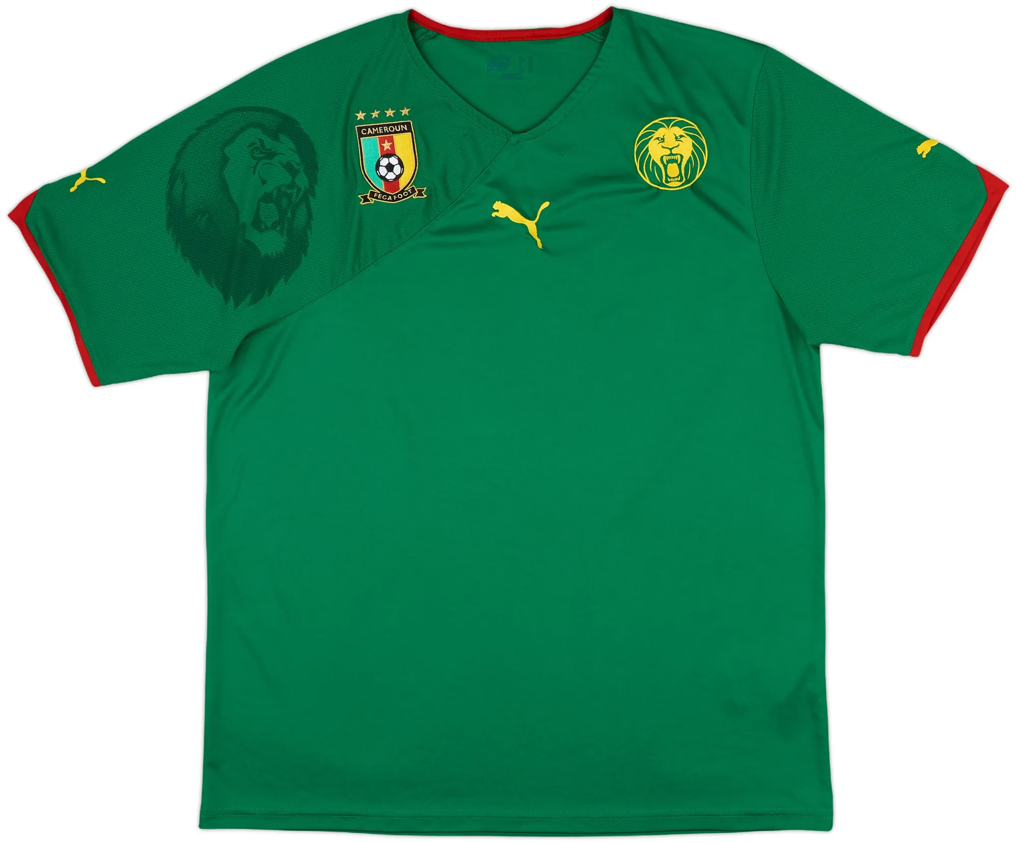 Puma Cameroon Mens SS Home Shirt 2010