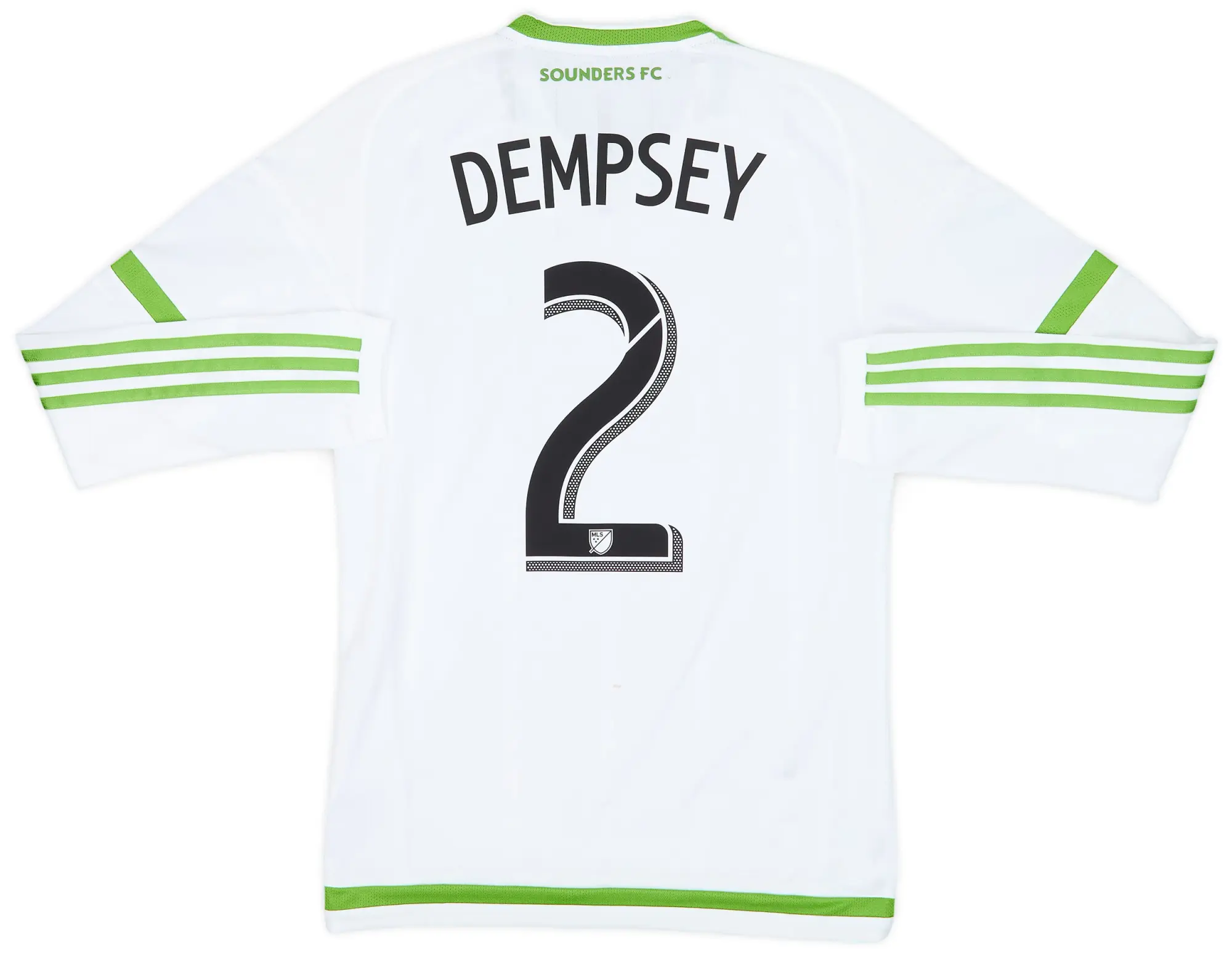 adidas Seattle Sounders Mens LS Player Issue Away Shirt 2015