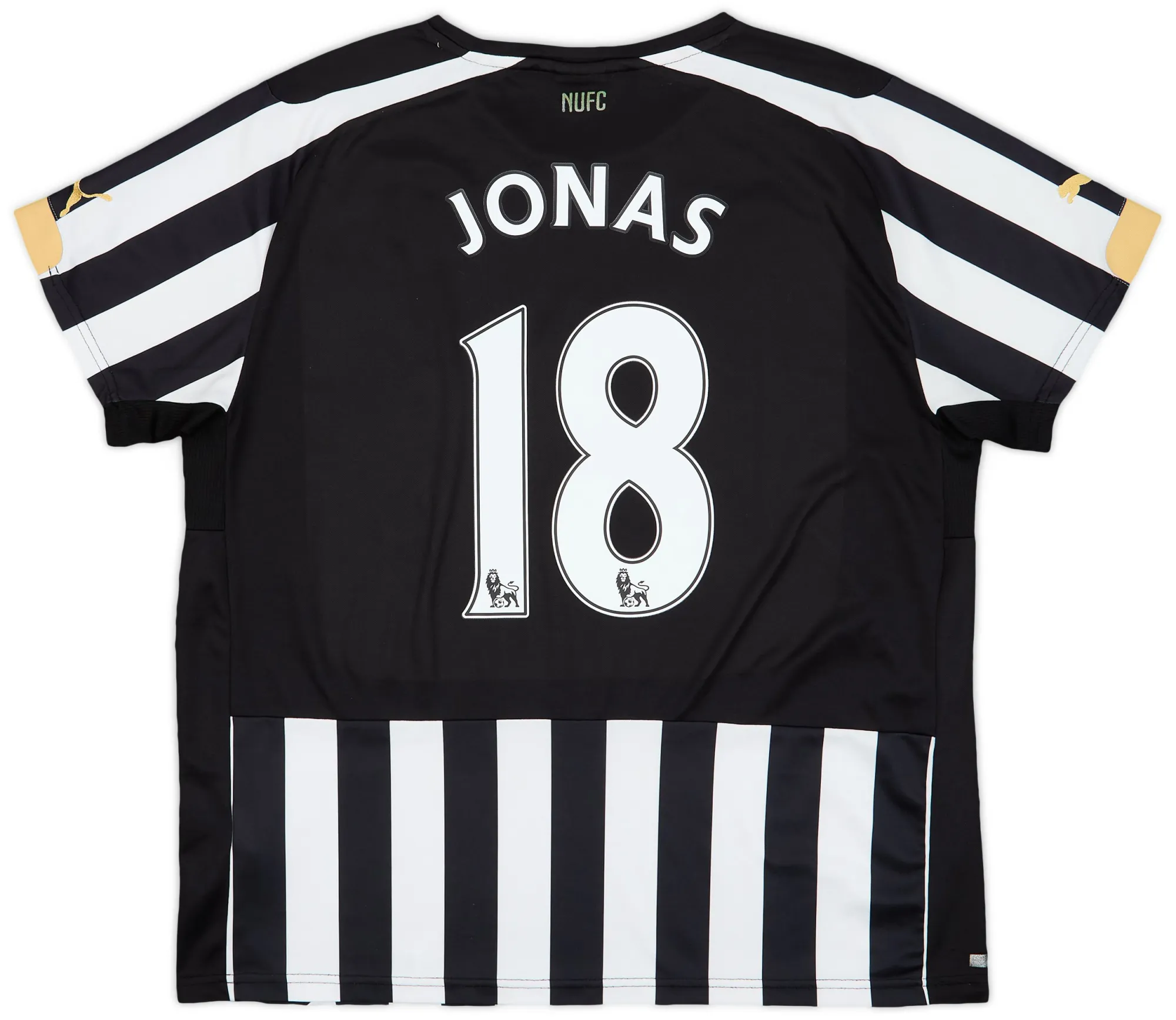 Puma Newcastle United Mens SS Home Shirt 2014/15