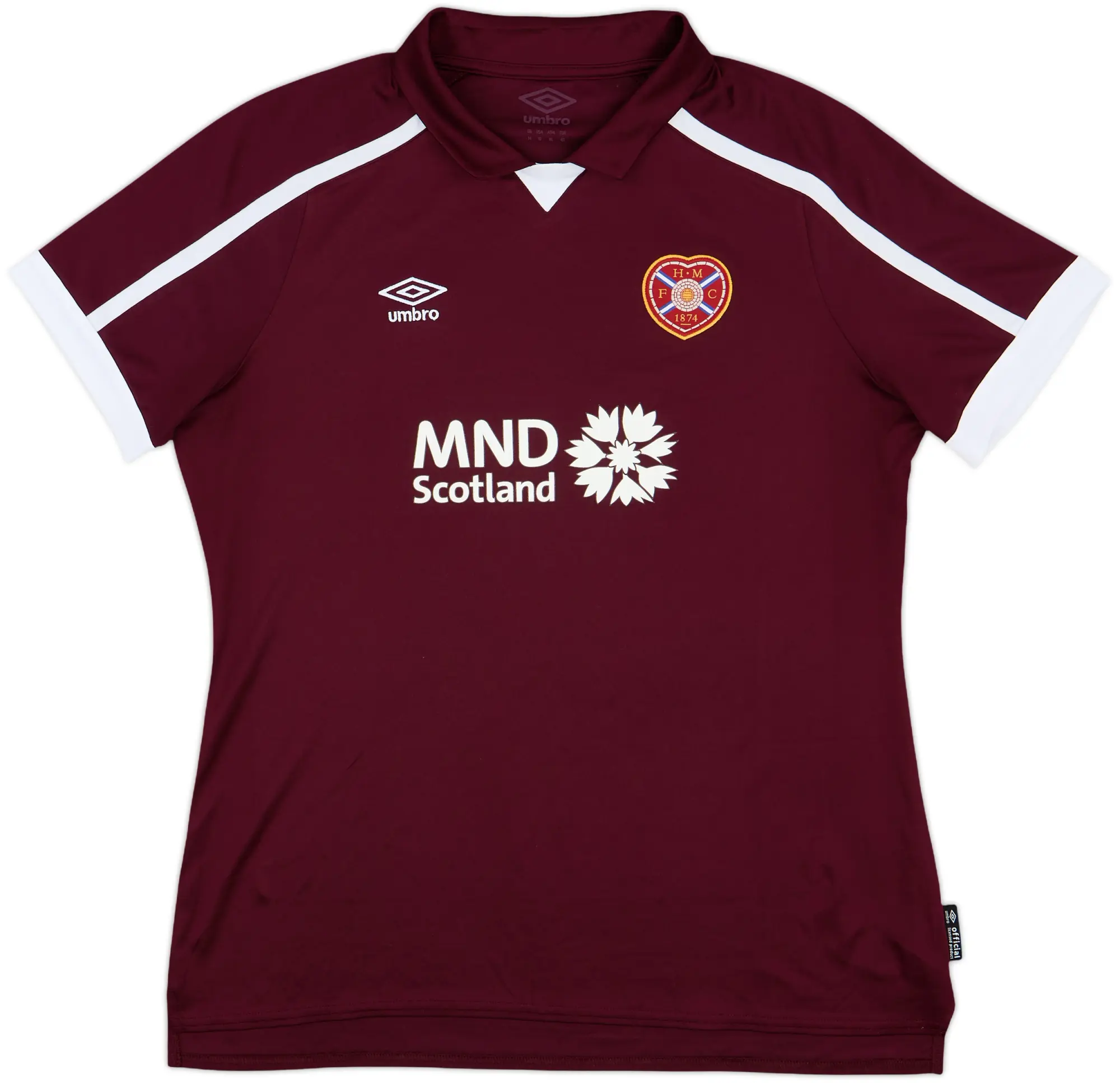 2021-22 Hearts Home Shirt - 8/10 - (Women's M)
