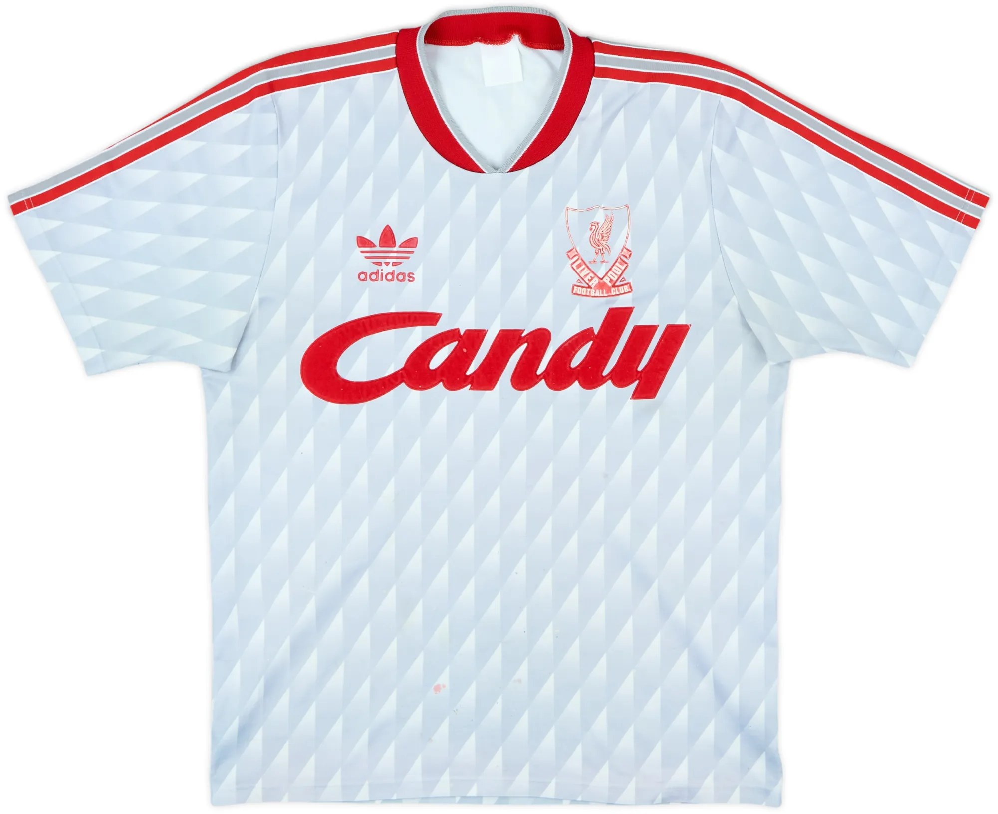 adidas Liverpool Mens SS Away Shirt 1989/91