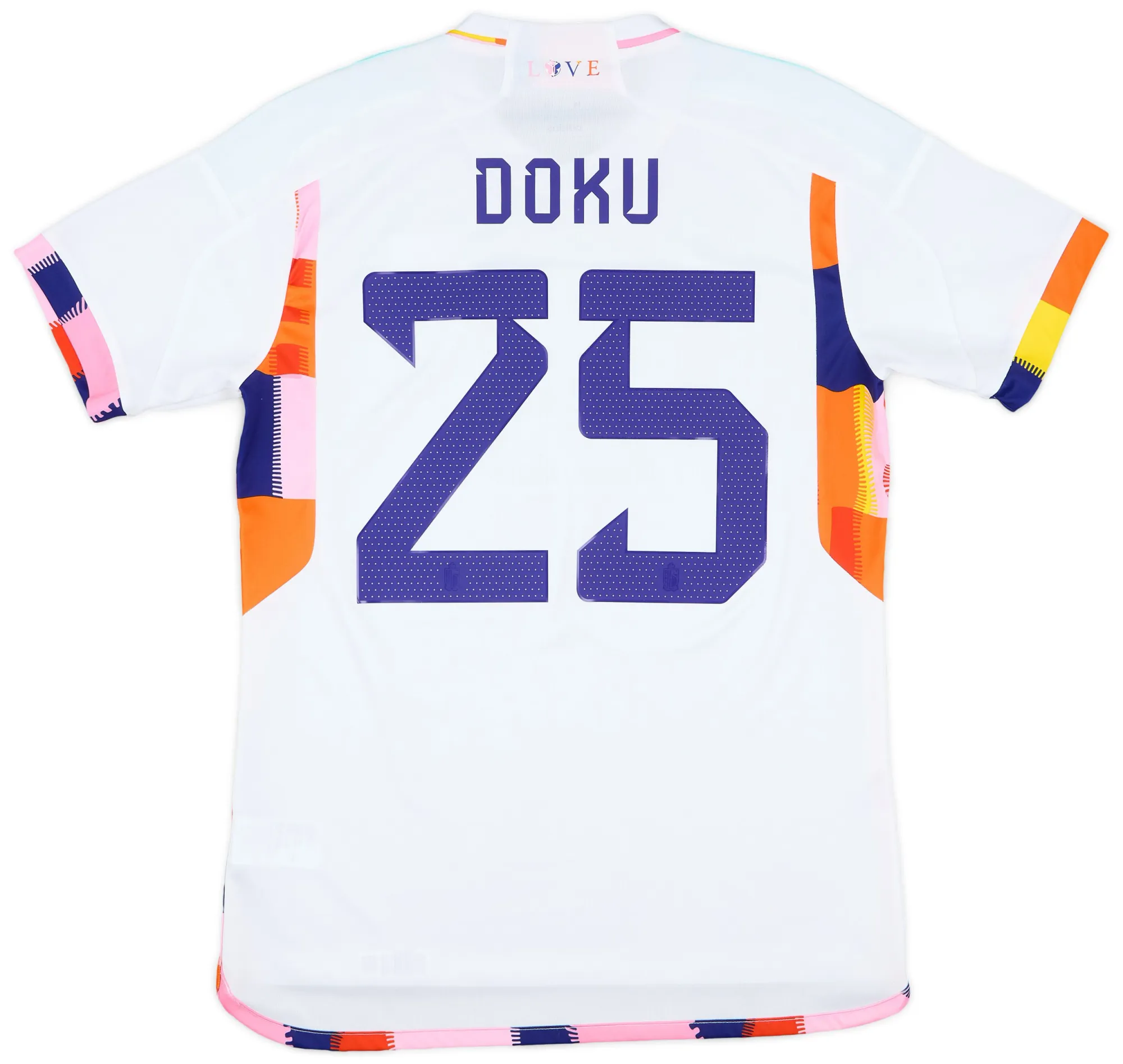 adidas Belgium Mens SS Away Shirt 2022