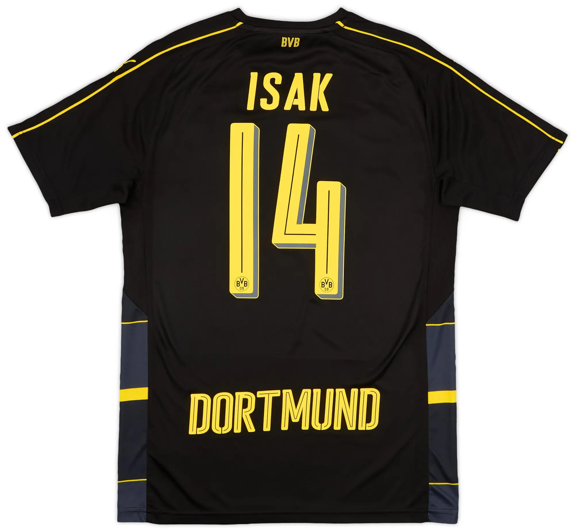 Puma Borussia Dortmund Mens SS Away Shirt 2016/17