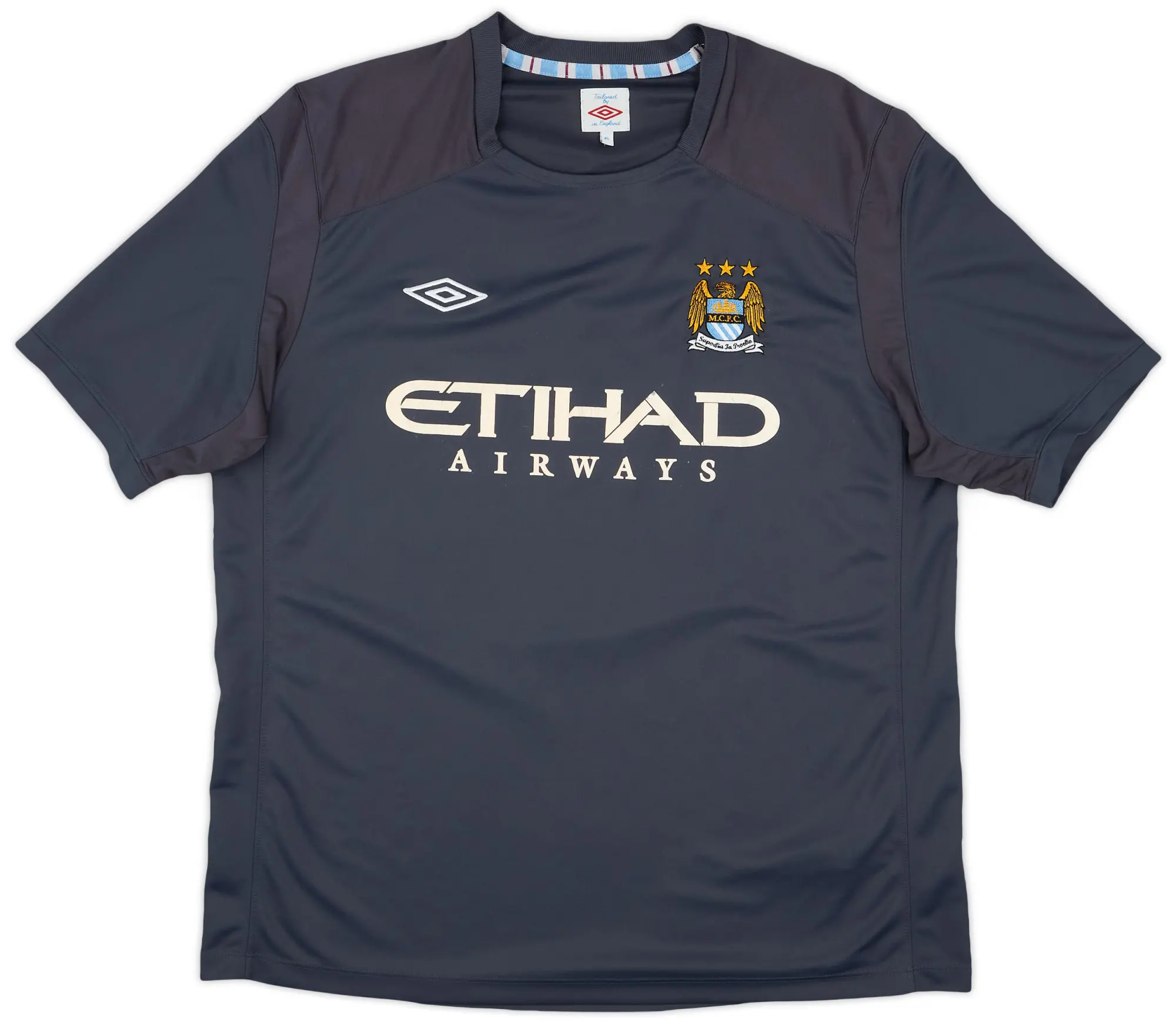 2010-11 Manchester City Umbro Training Shirt - 7/10 - (XL)