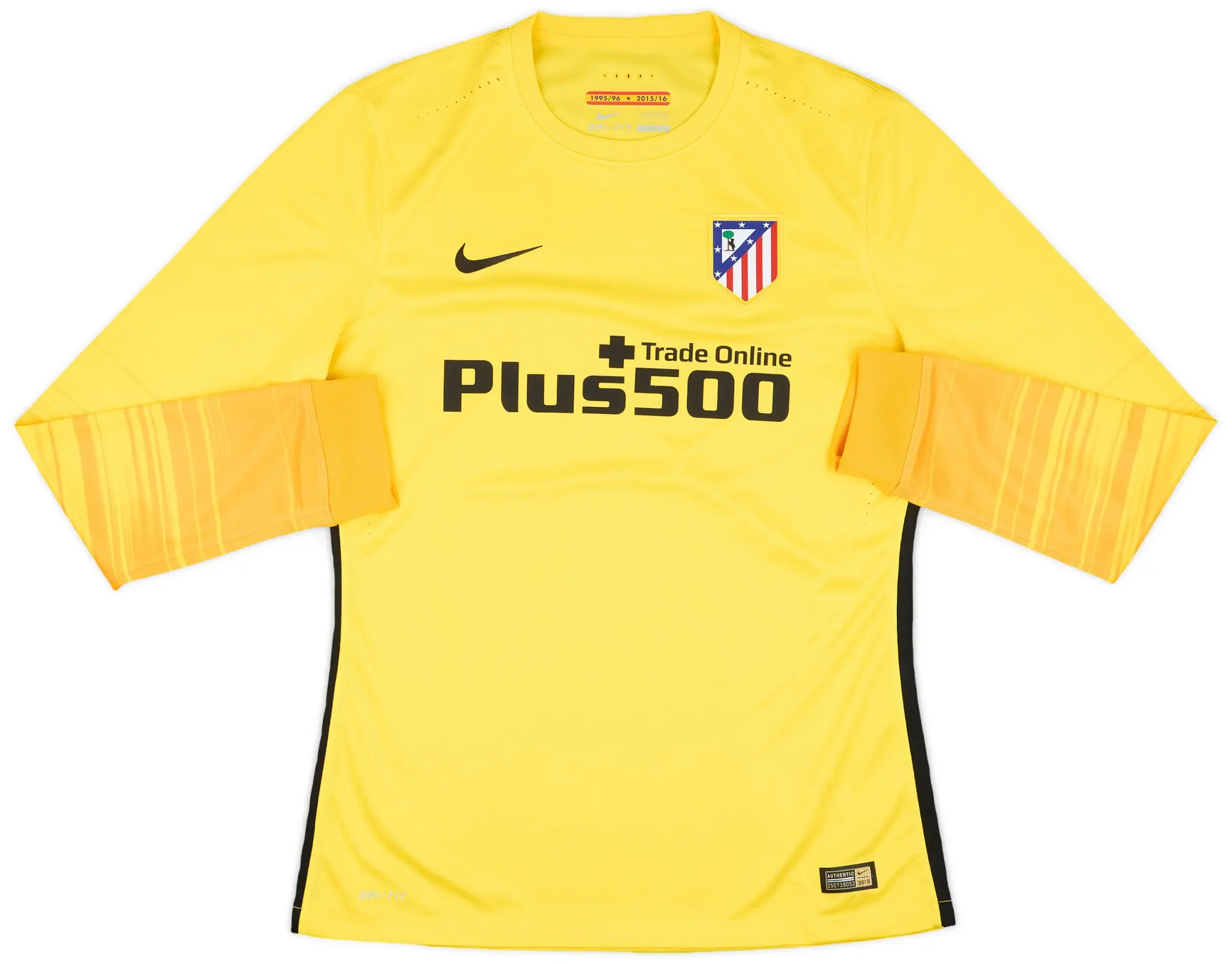 Nike Atlético Madrid Mens LS Goalkeeper Player Issue Home Shirt 2015/16
