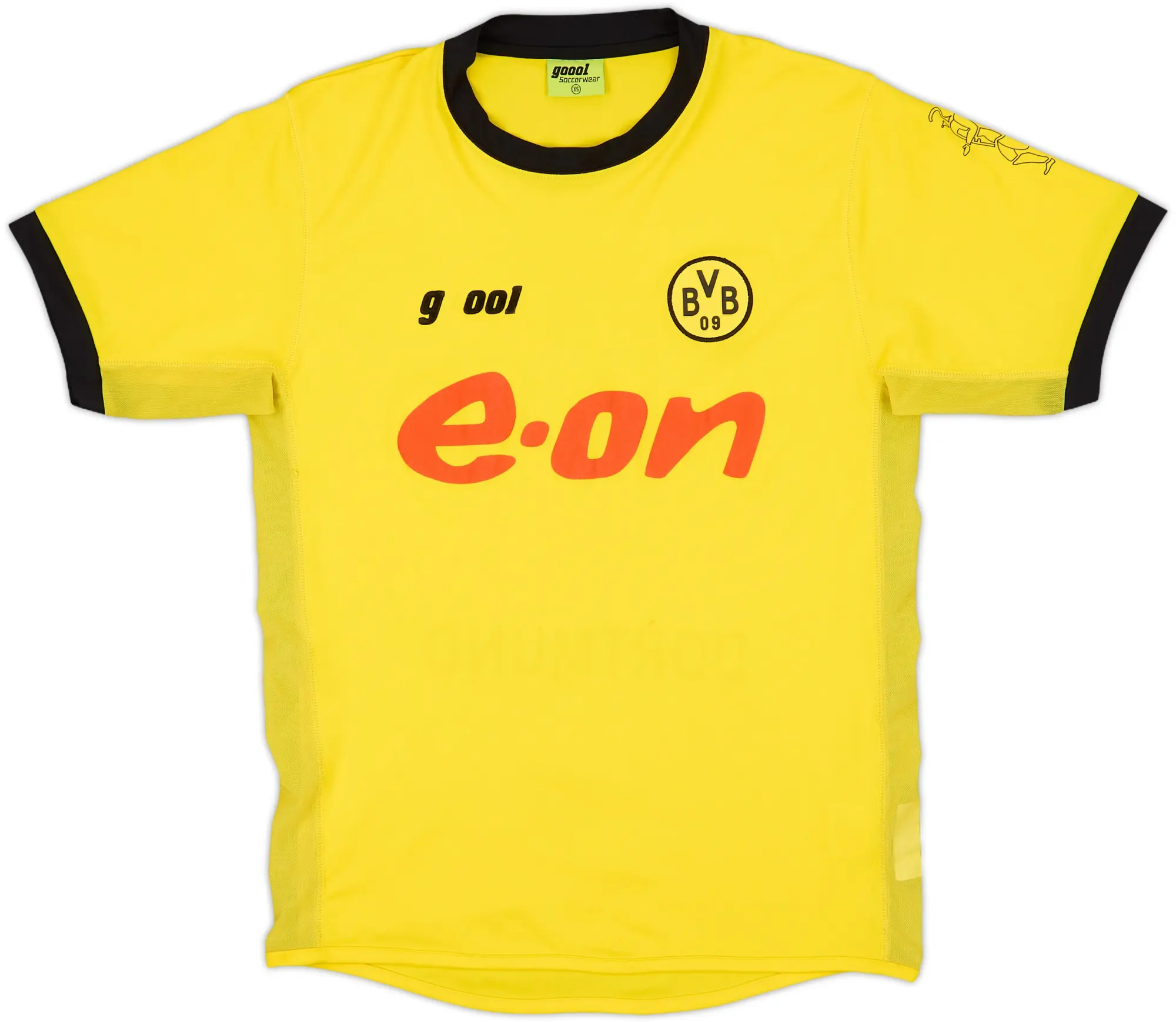 Home Borussia Dortmund Mens SS Home Shirt 2003/04