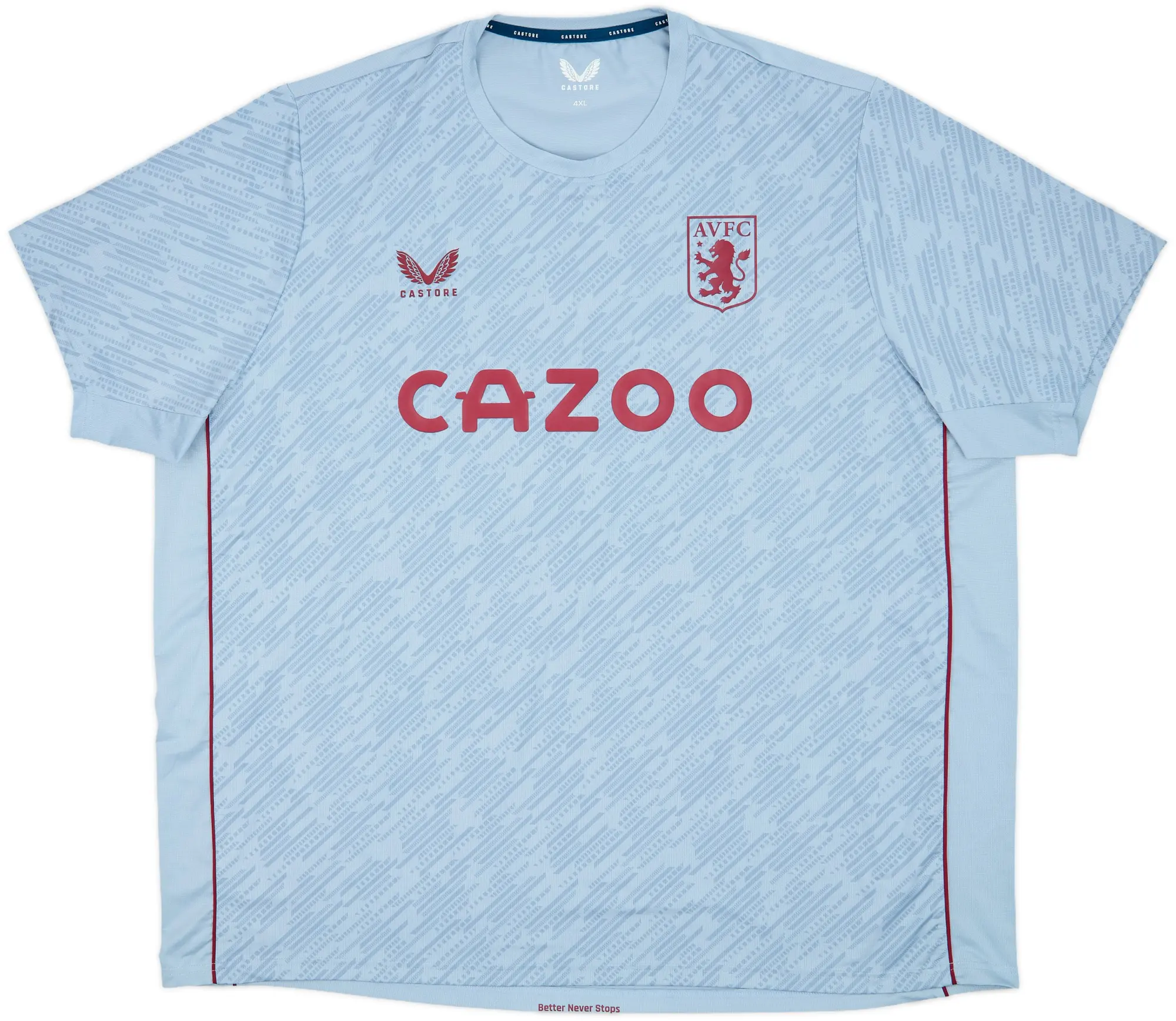 2022-23 Aston Villa Castore Training Shirt - 10/10 - (4XL)