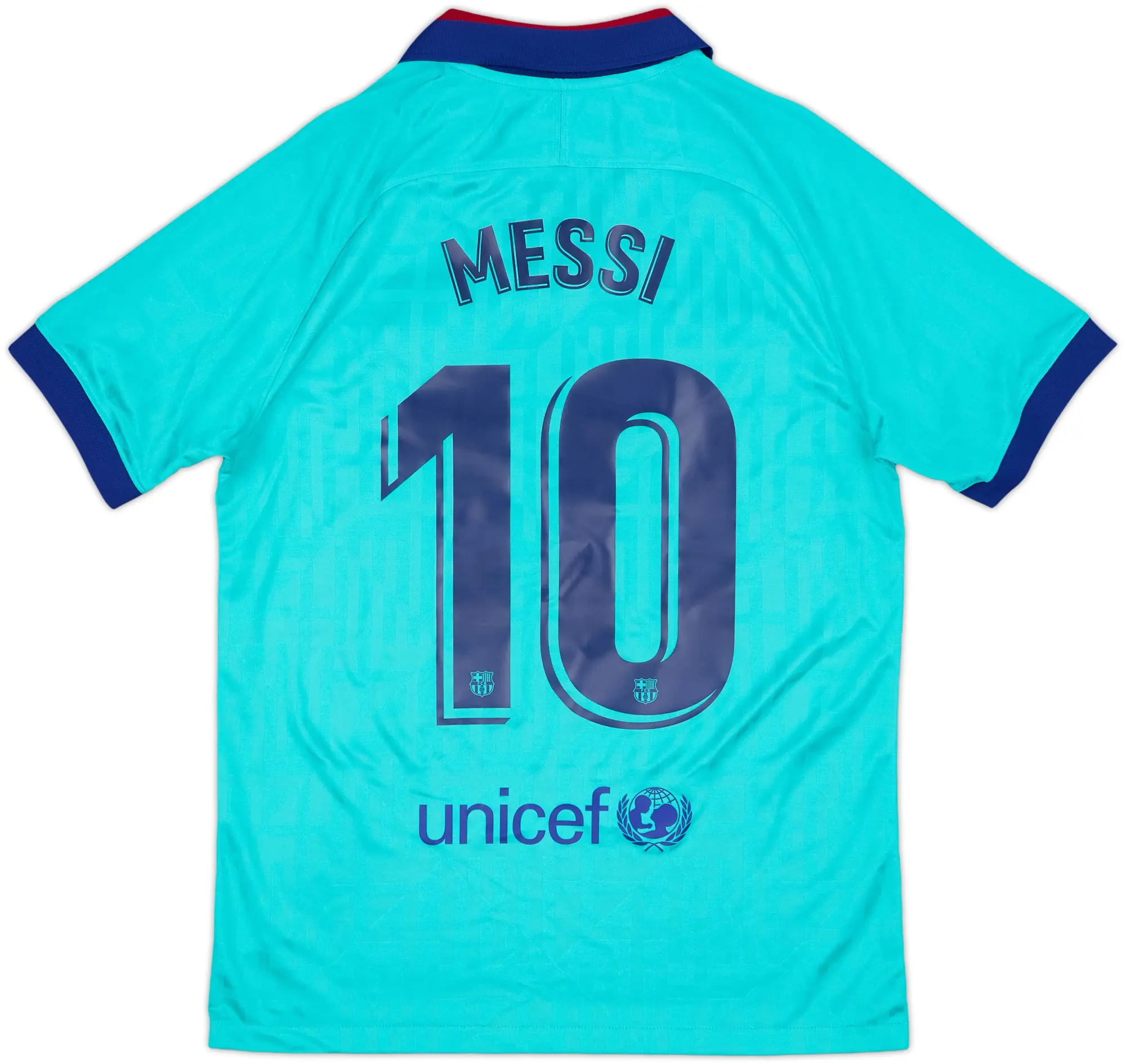 2019-20 Barcelona Third CL Shirt Messi #10 - 9/10 - (M)
