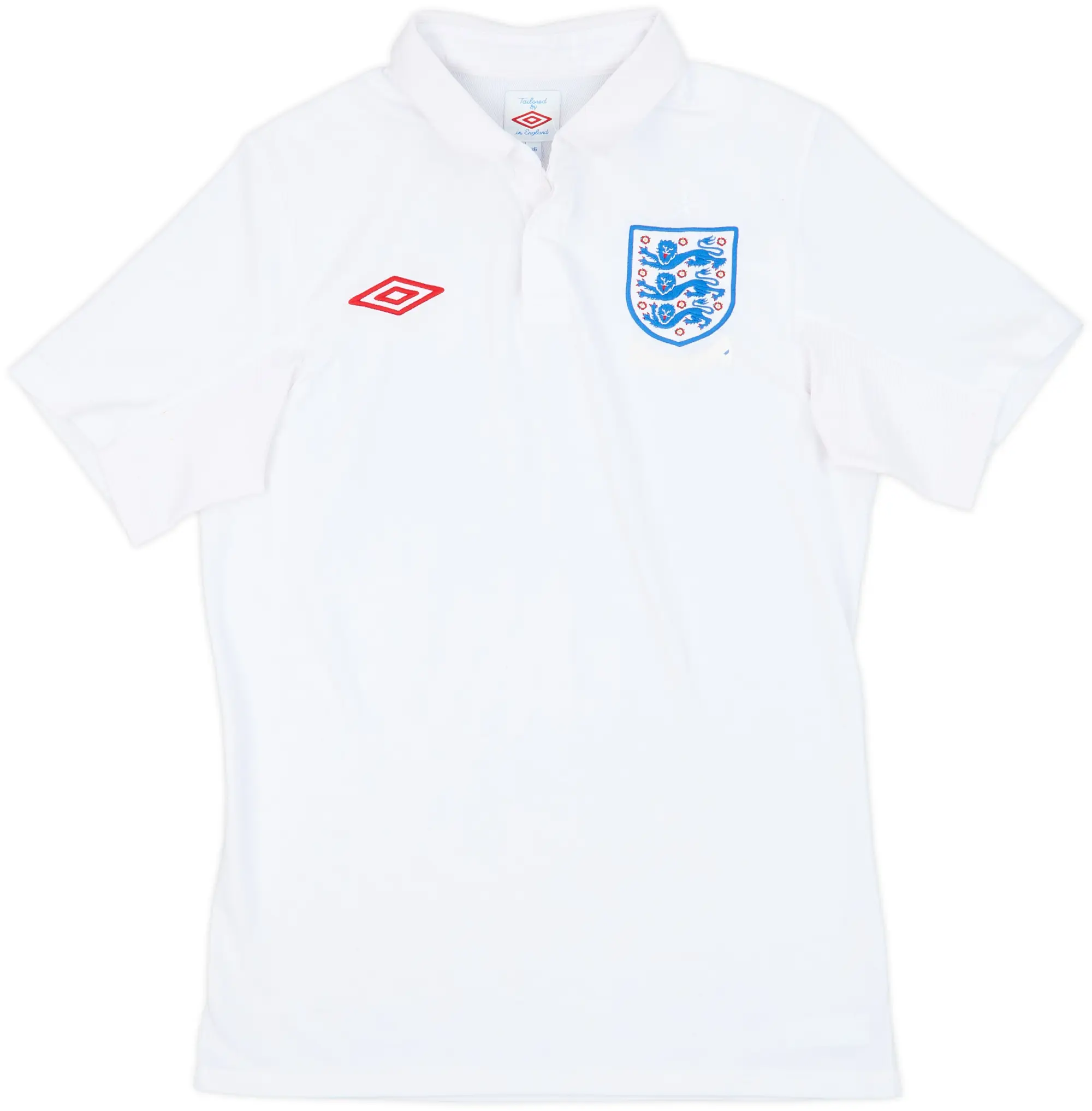 2009-10 England Home Shirt - 5/10 - (S)