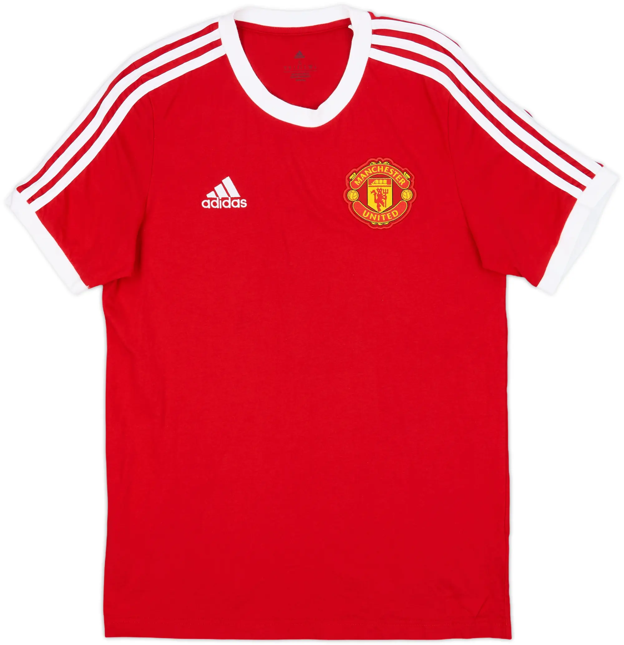2022-23 Manchester United adidas Cotton Tee - 9/10 - (S)