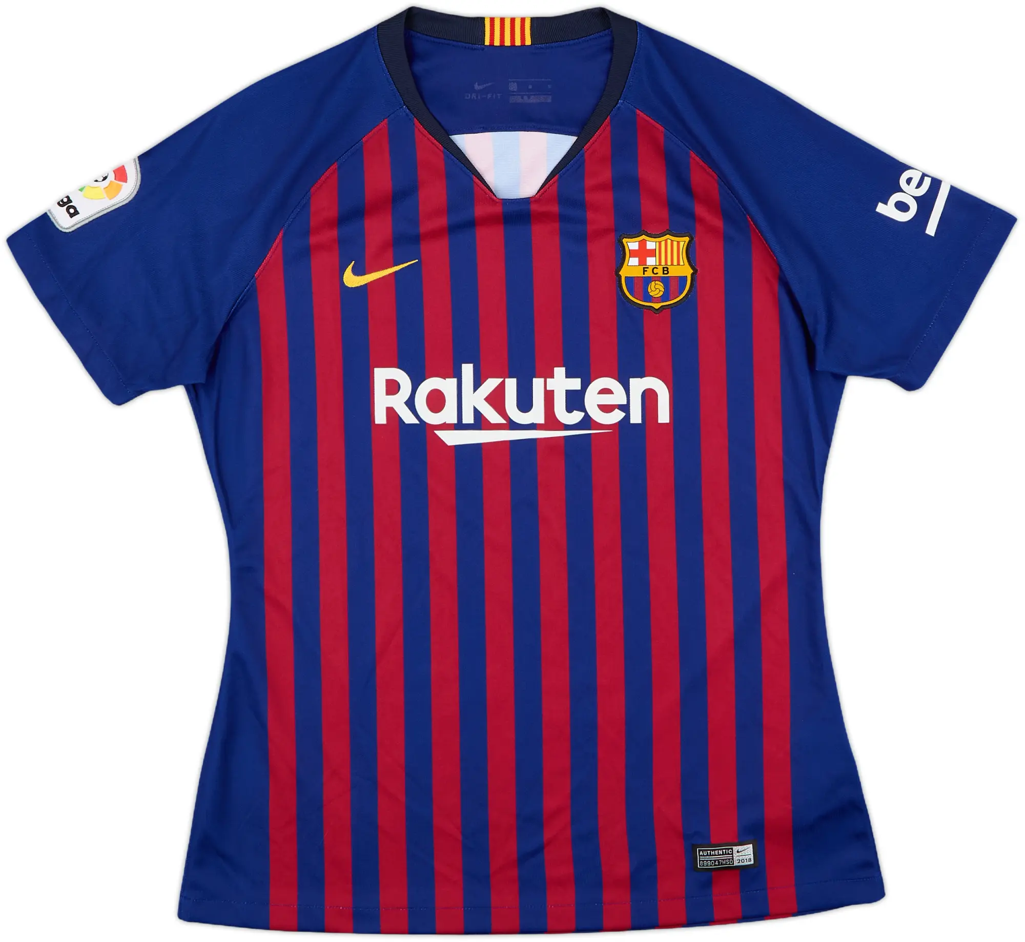 2018-19 Barcelona Home Shirt - 10/10 - (Women's M)