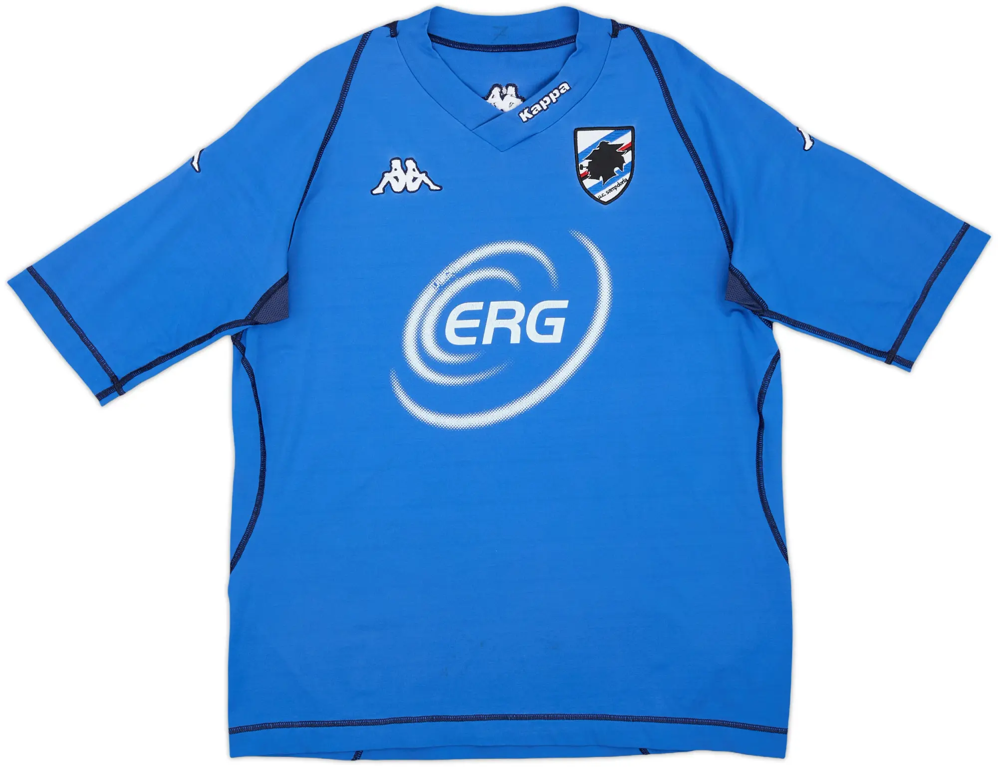 2004-05 Sampdoria Kappa Training Shirt - 6/10 - (XL)