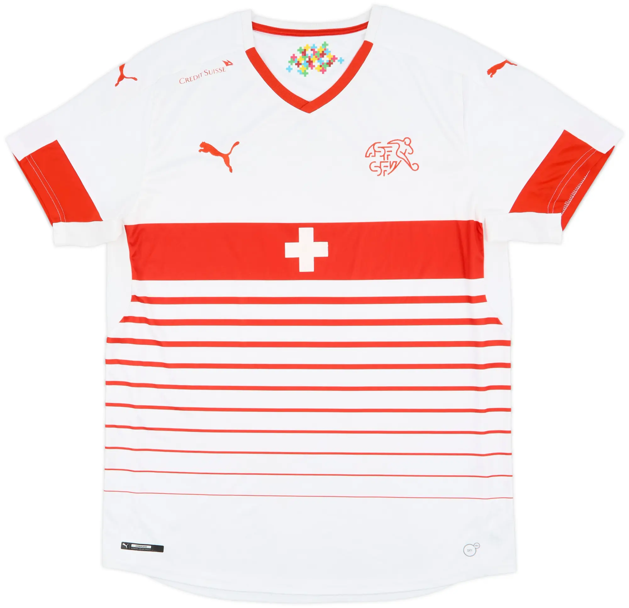 2016-17 Switzerland Away Shirt - 8/10 - (XL)
