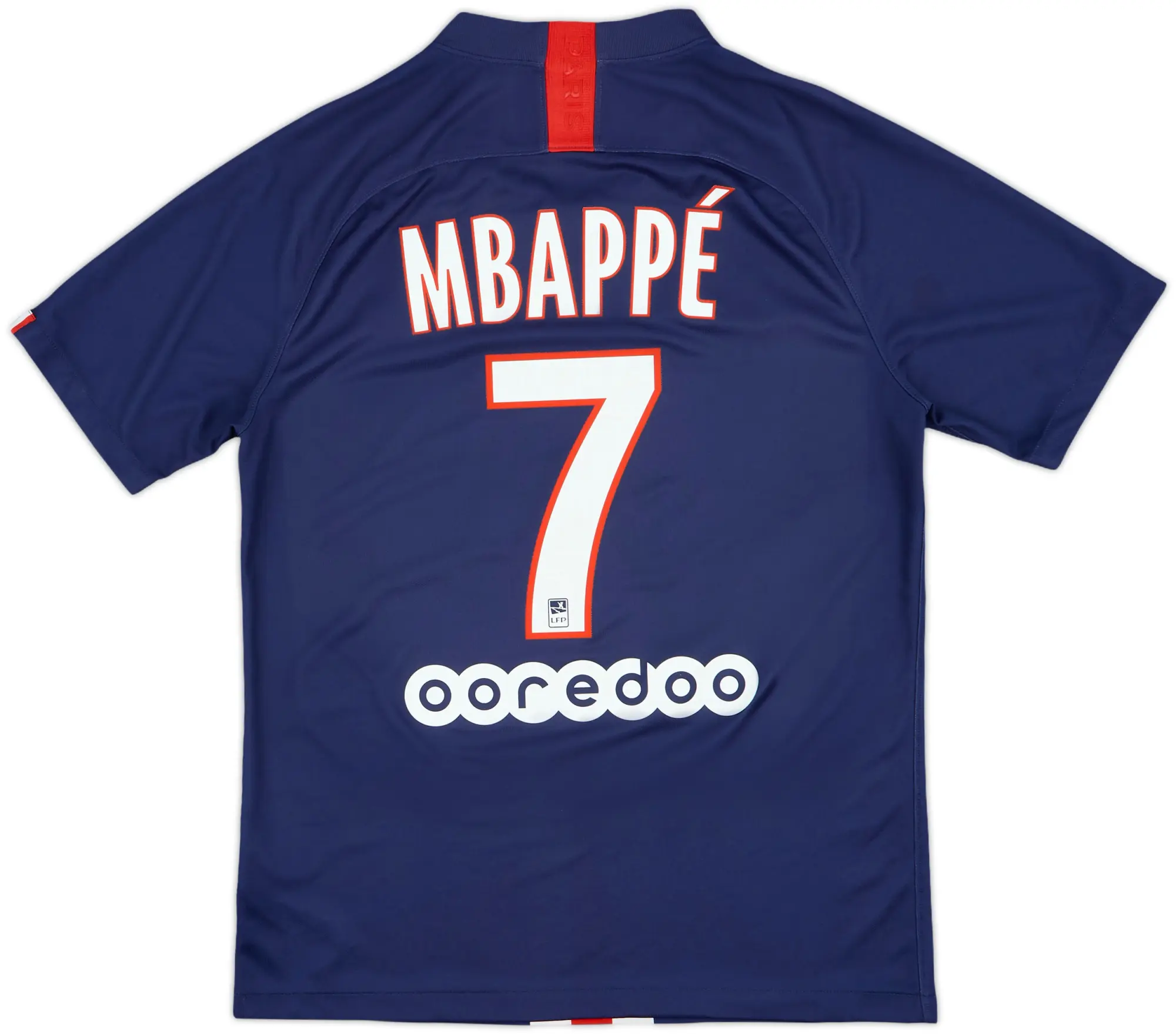 2019-20 Paris Saint-Germain Home Shirt Mbappe #7 - 7/10 - (M)