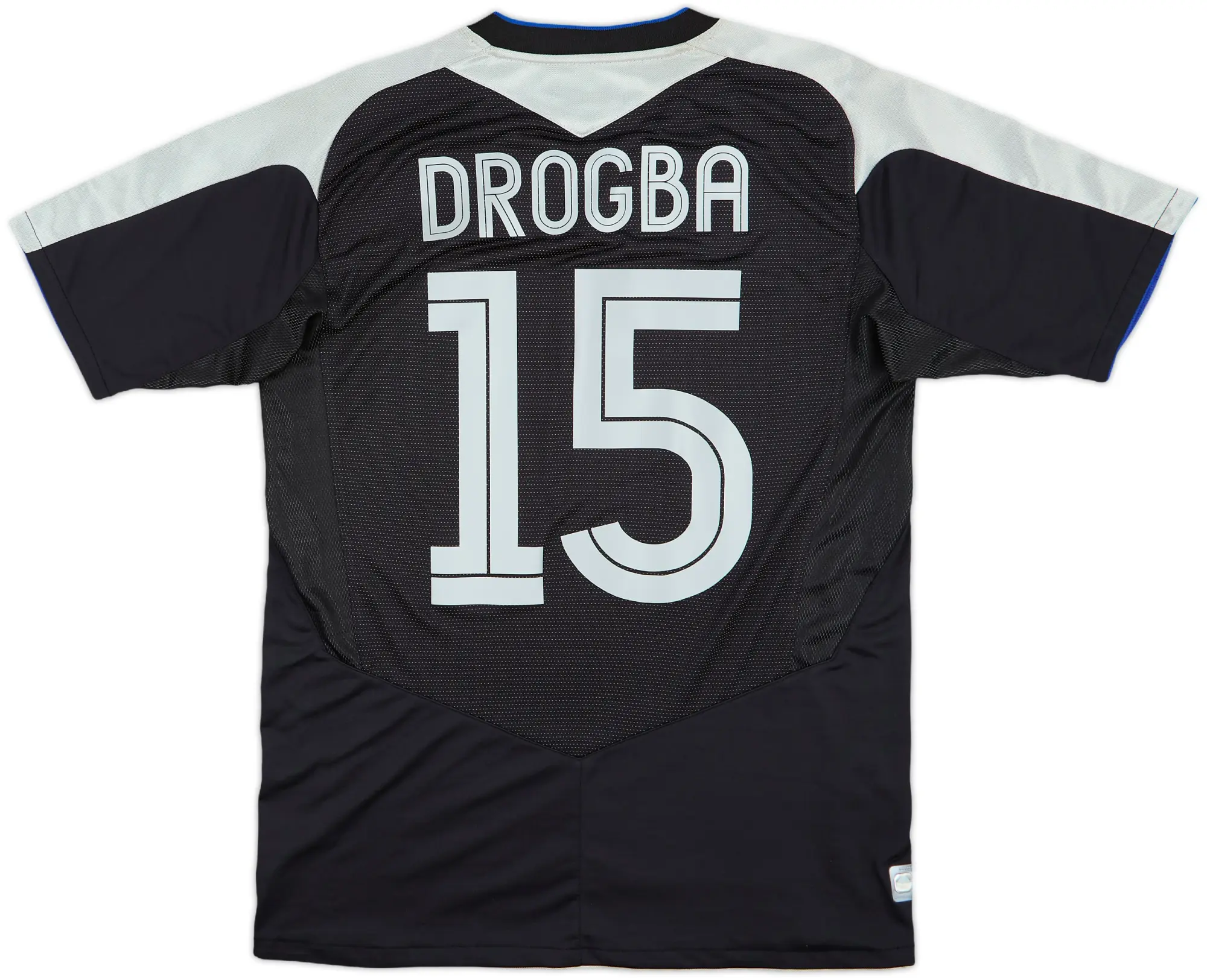 2004-05 Chelsea Away Shirt Drogba #15 - 7/10 - (S)