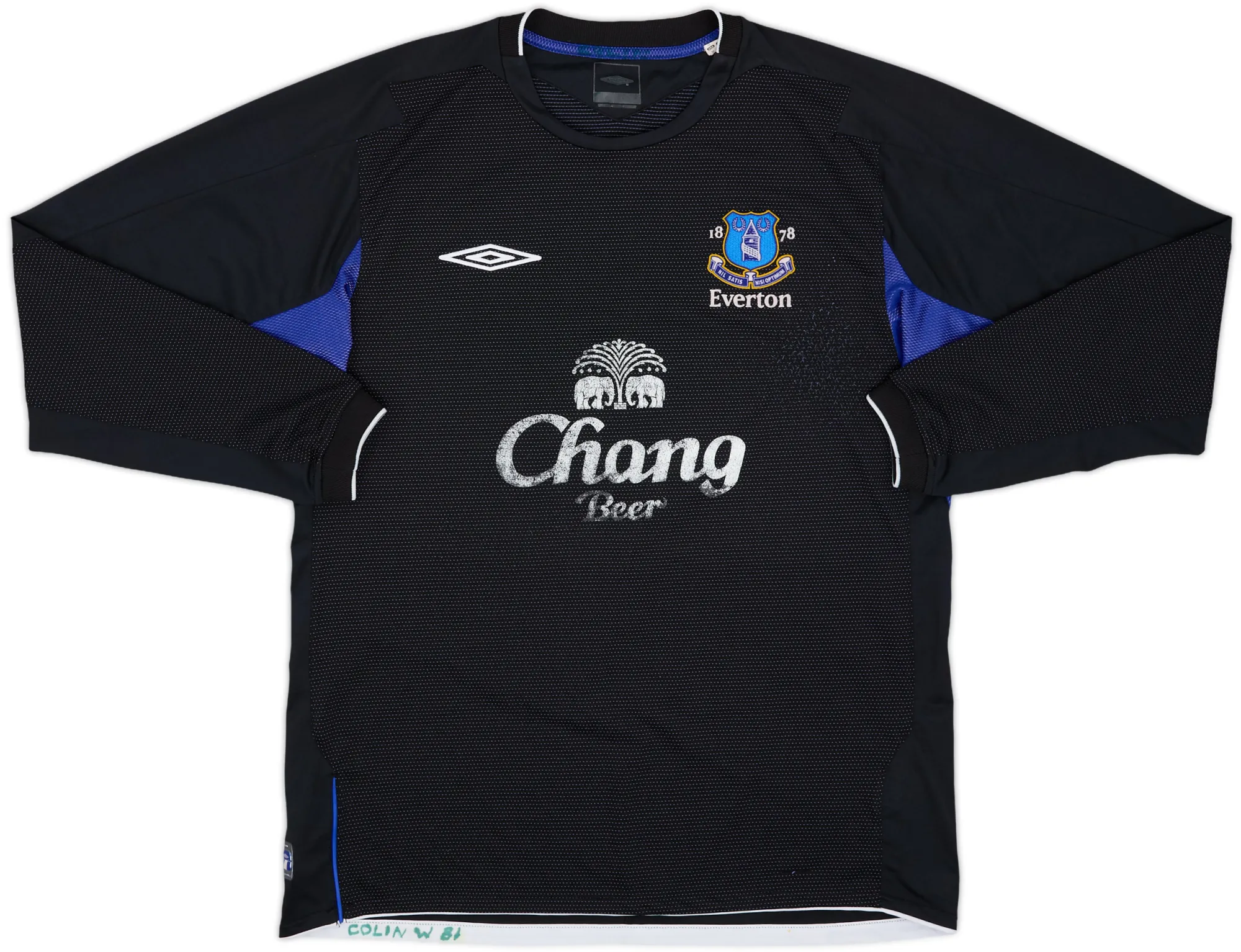 Umbro Everton Mens LS Third Shirt 2004/05