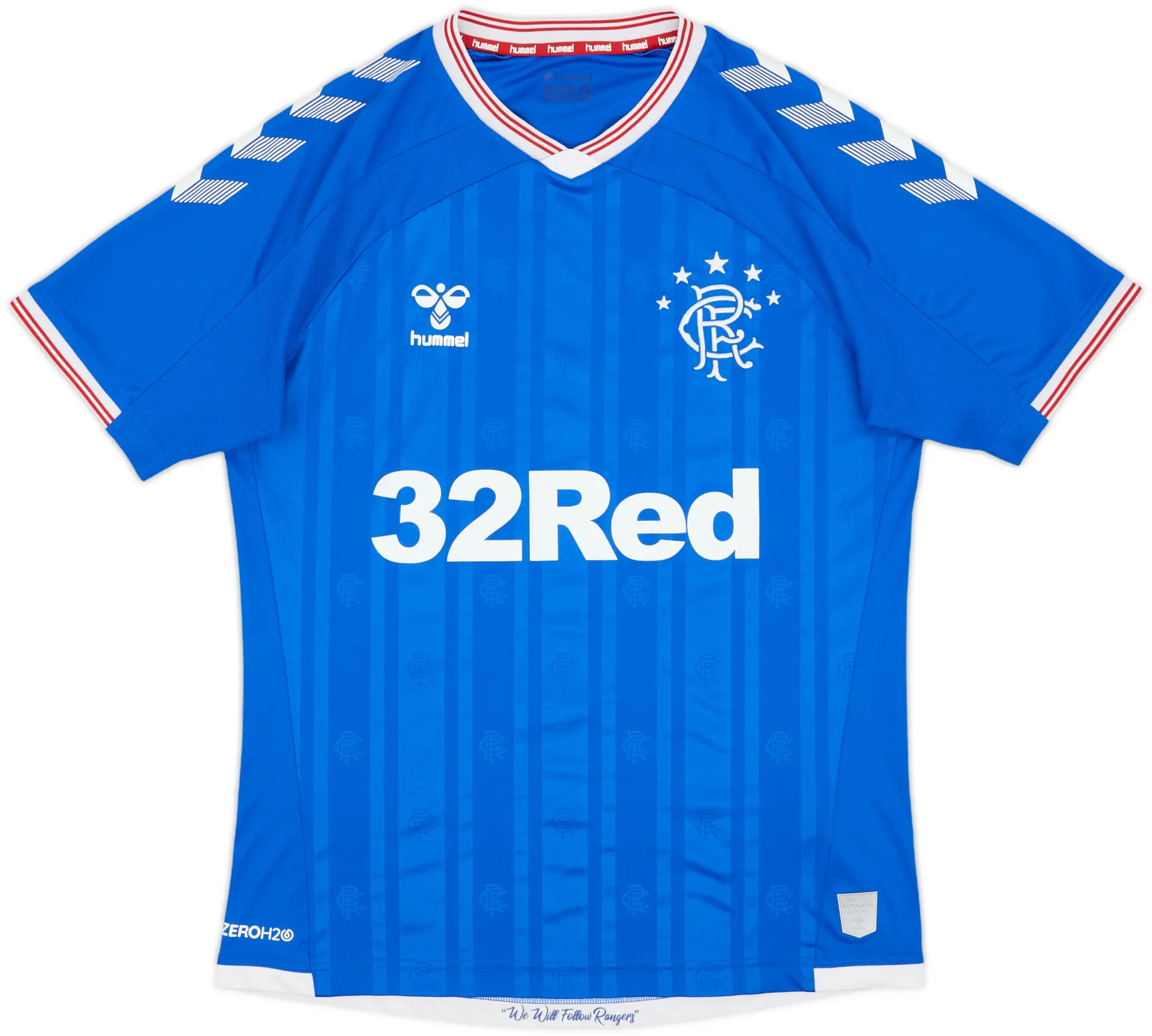2019-20 Rangers Home Shirt - 8/10 - (M)