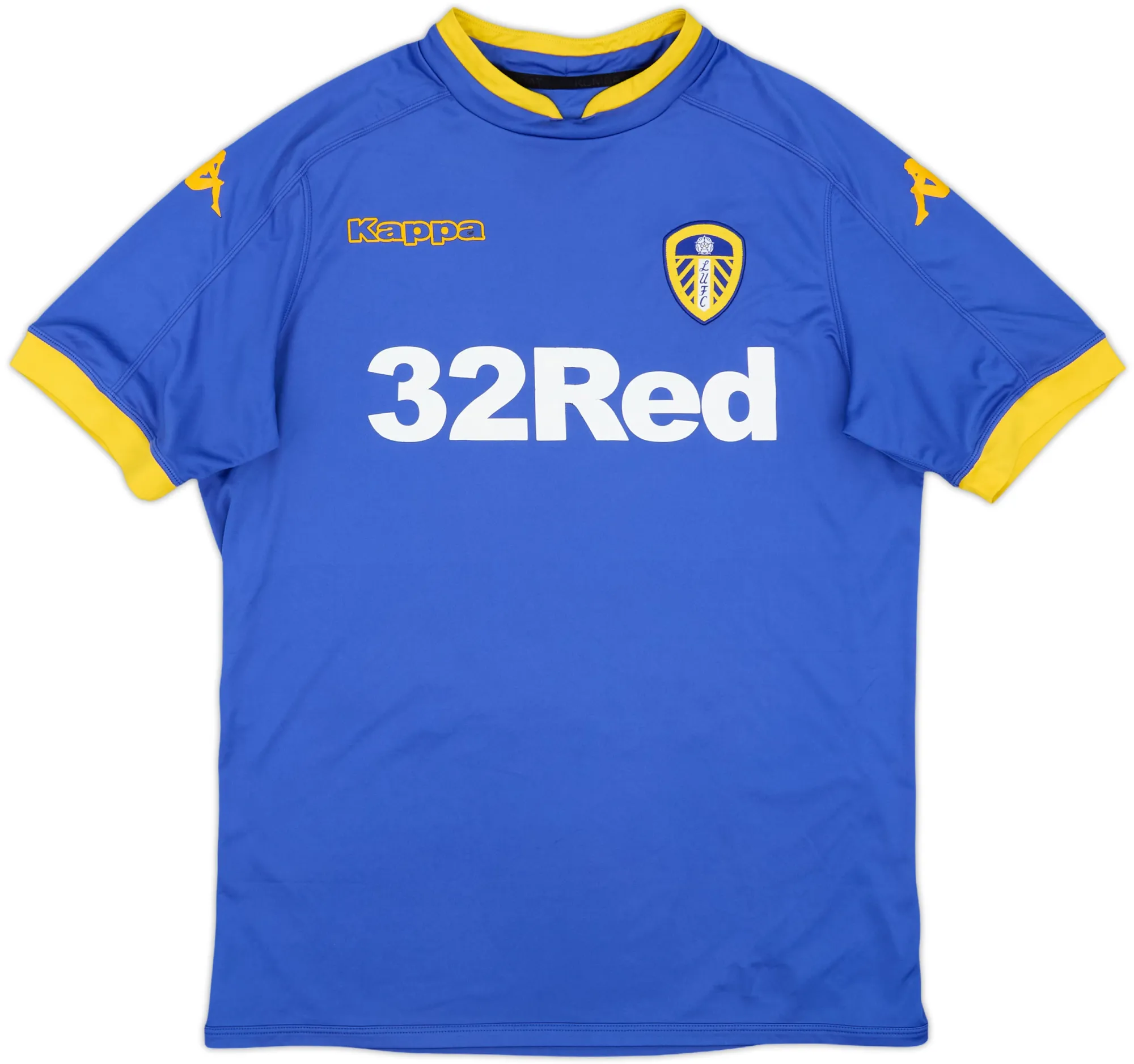 Kappa Leeds United Mens SS Away Shirt 2016/17