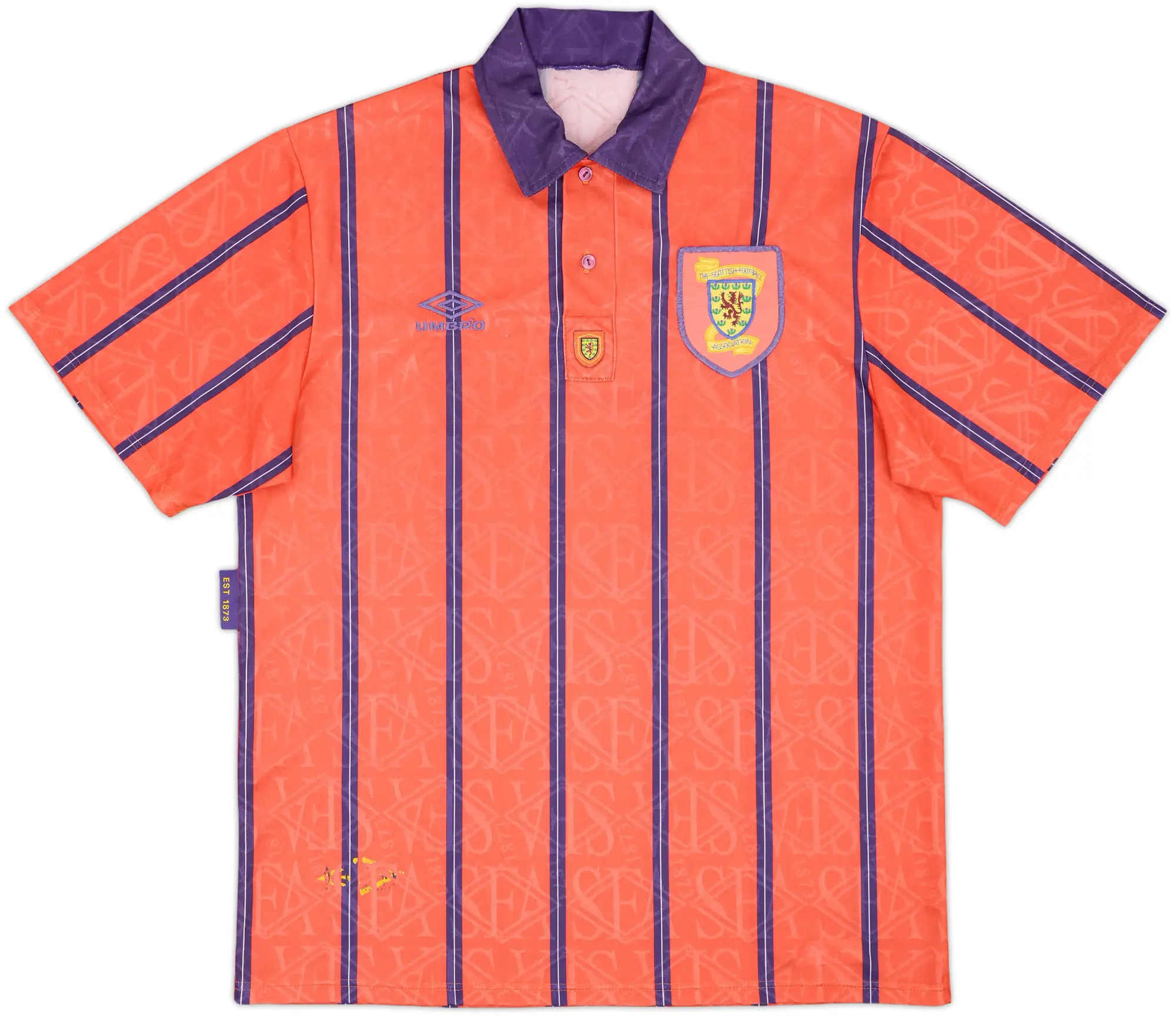 1993-95 Scotland Away Shirt - 8/10 - (L)