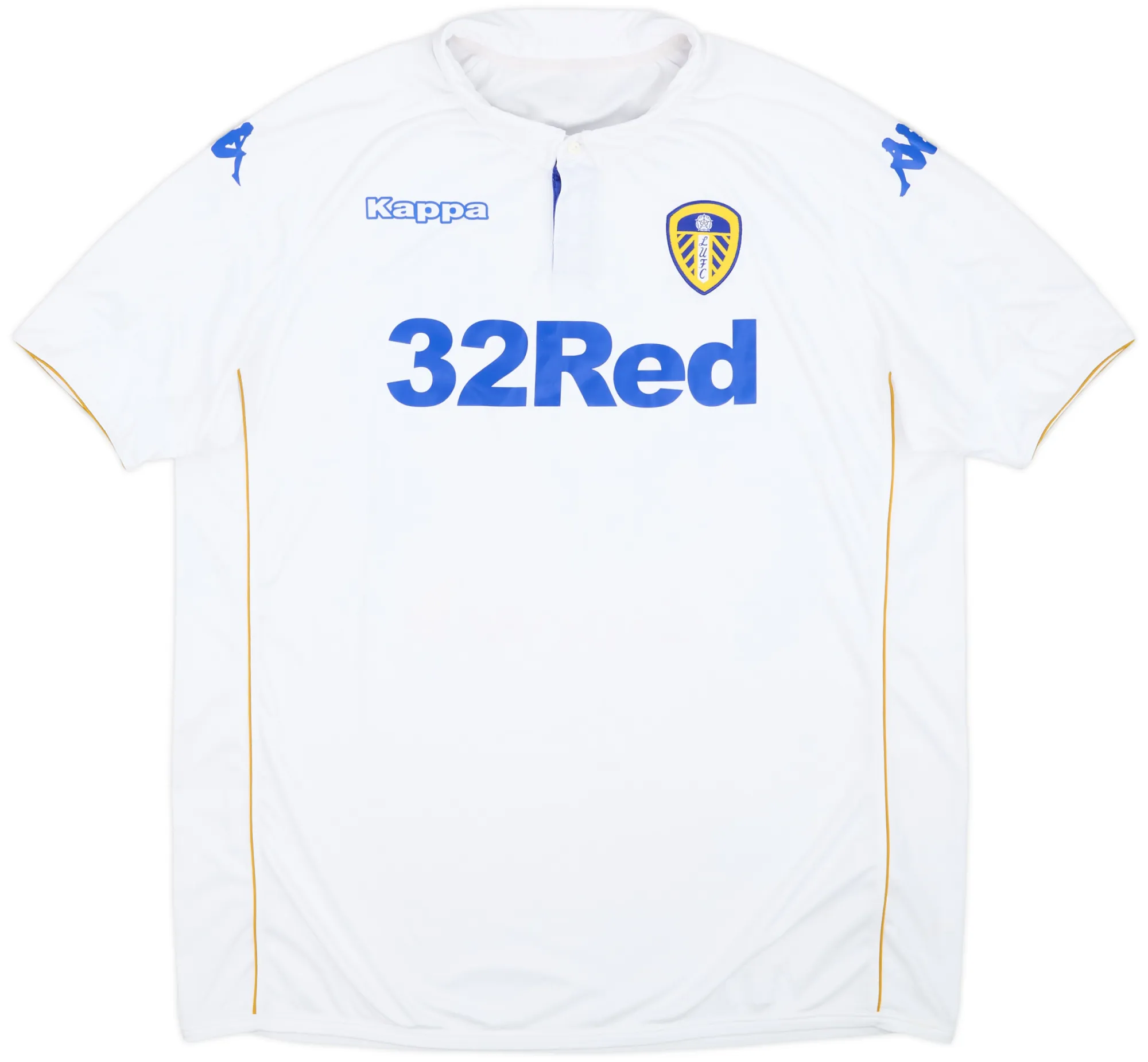 Kappa Leeds United Mens SS Home Shirt 2016/17