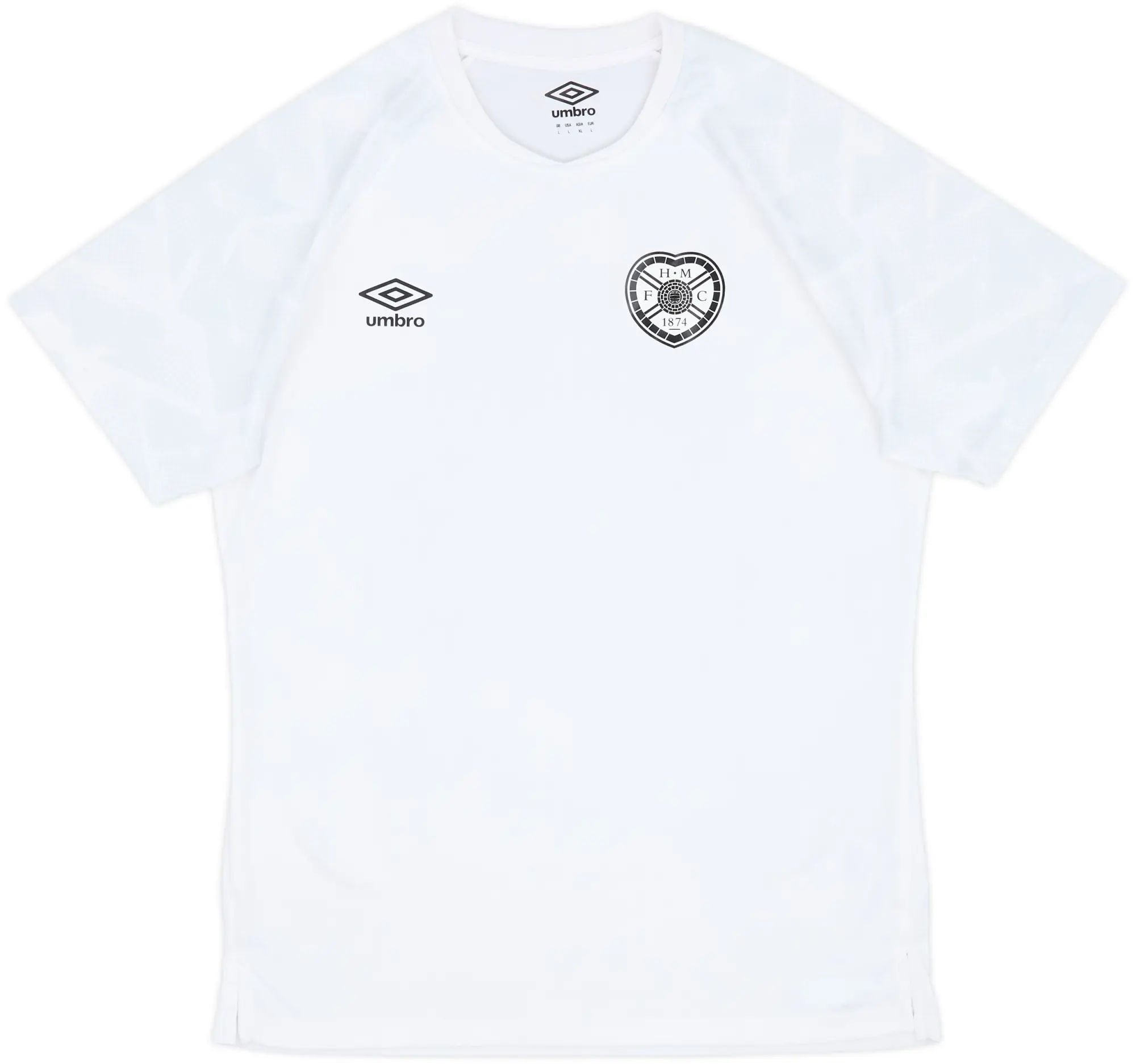 2018-19 Hearts Umbro Training Shirt - 9/10 - (L)