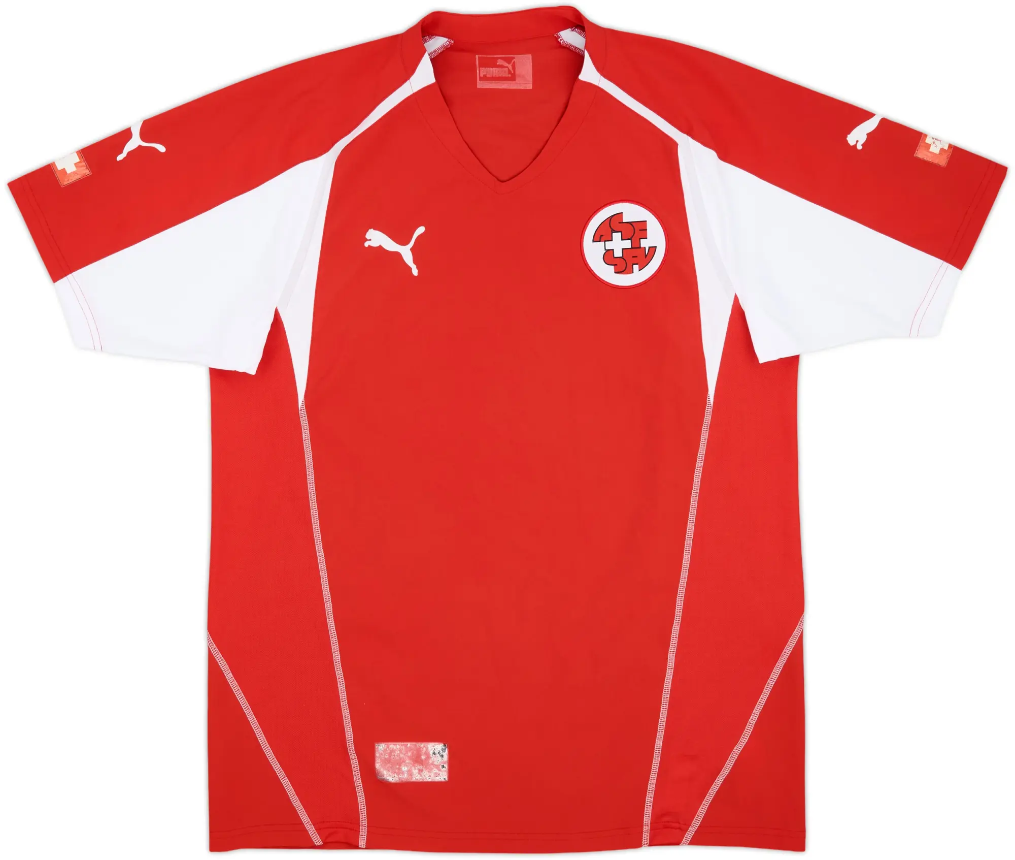 2004-06 Switzerland Home Shirt - 7/10 - (L)