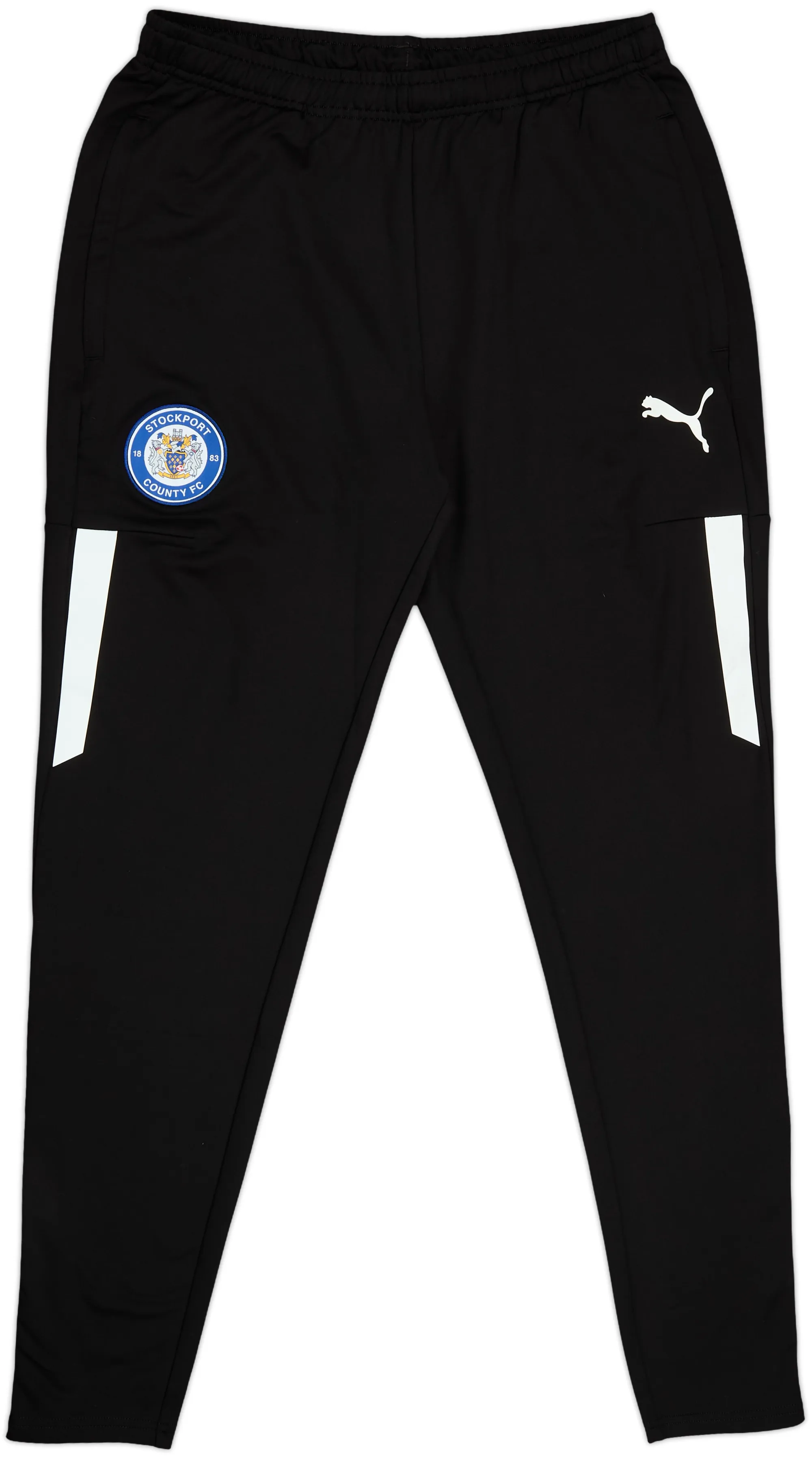 2018-19 Stockport County Puma Track Pants/Bottoms - 10/10 - (M)