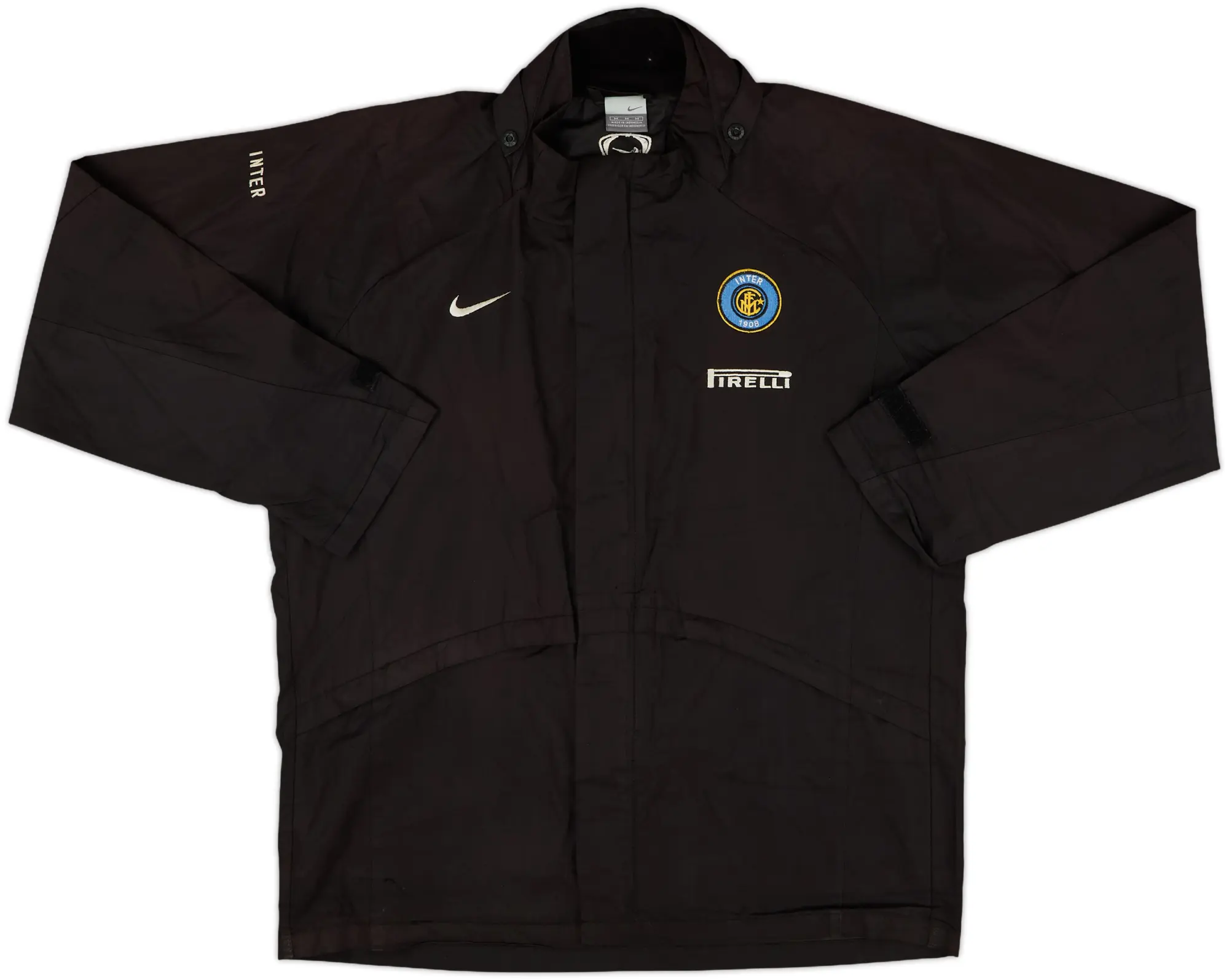 2006-07 Inter Milan Nike Hooded Rain Jacket - 9/10 - (M)