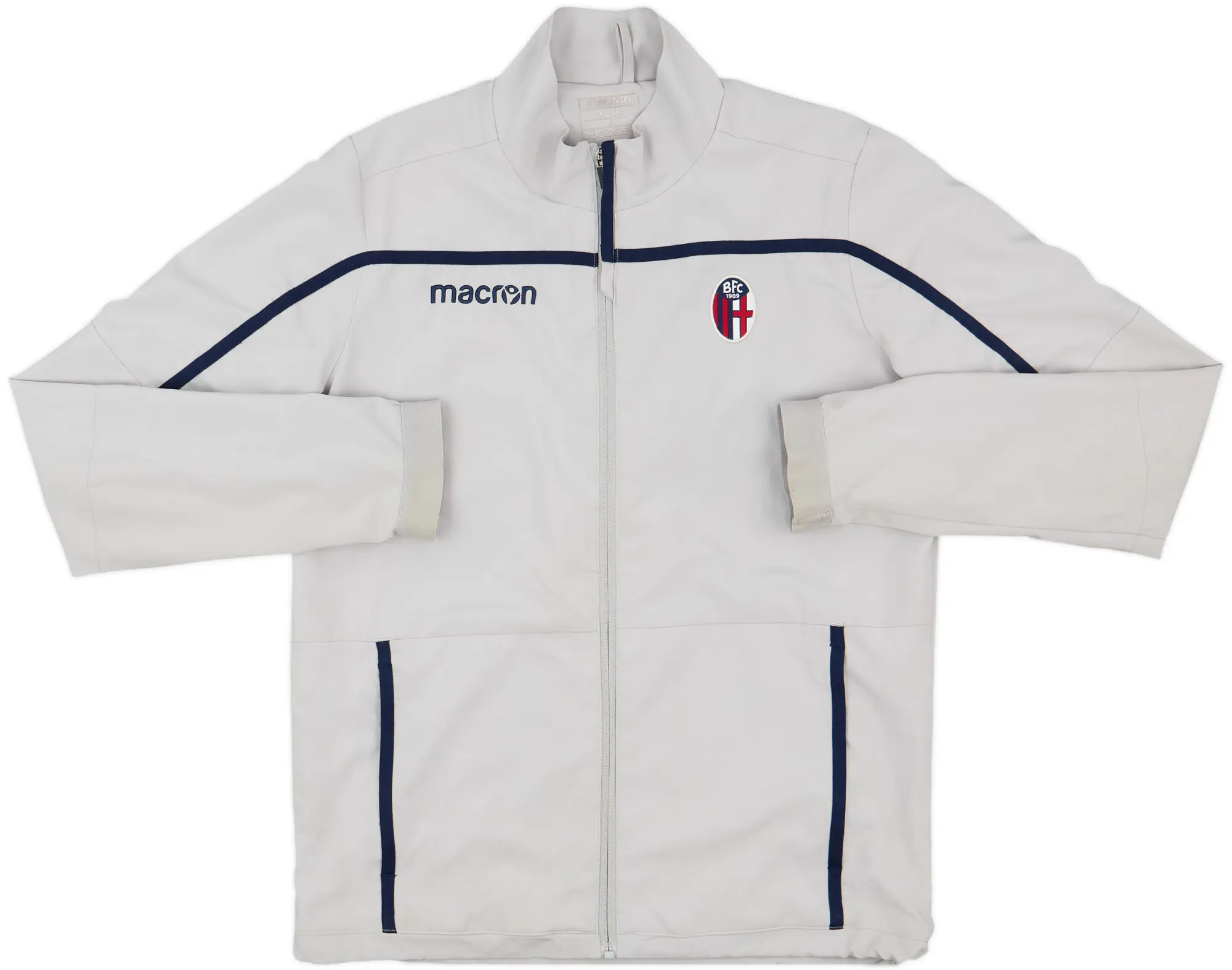 2012-13 Bologna Macron Track Jacket - 9/10 - (XL.Boys)