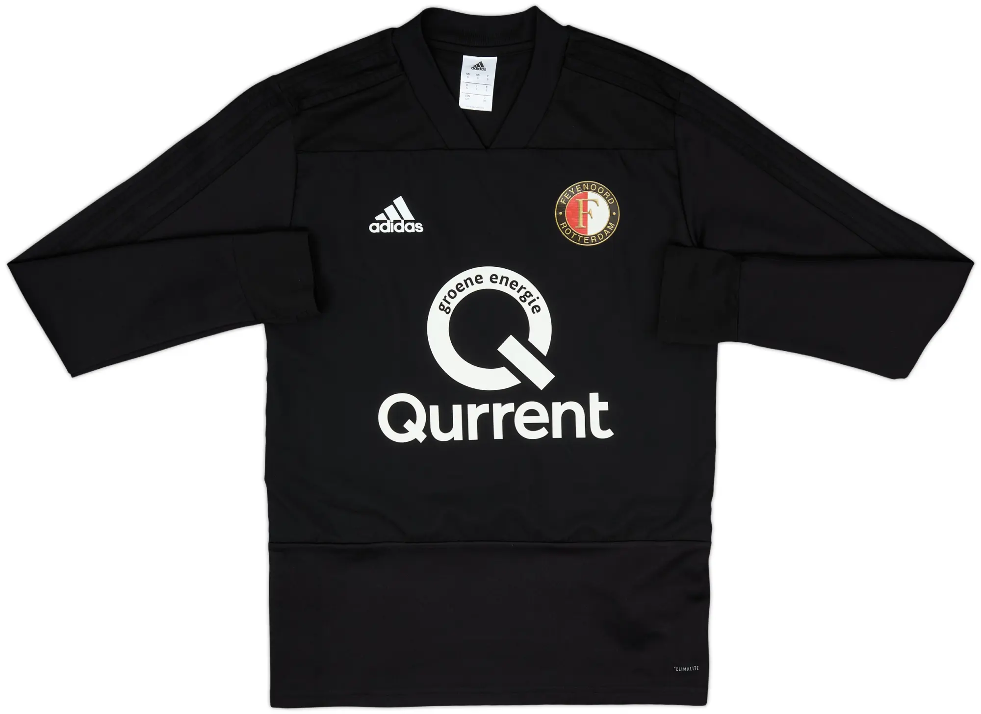 2018-19 Feyenoord adidas Sweat Top - 9/10 - (S)
